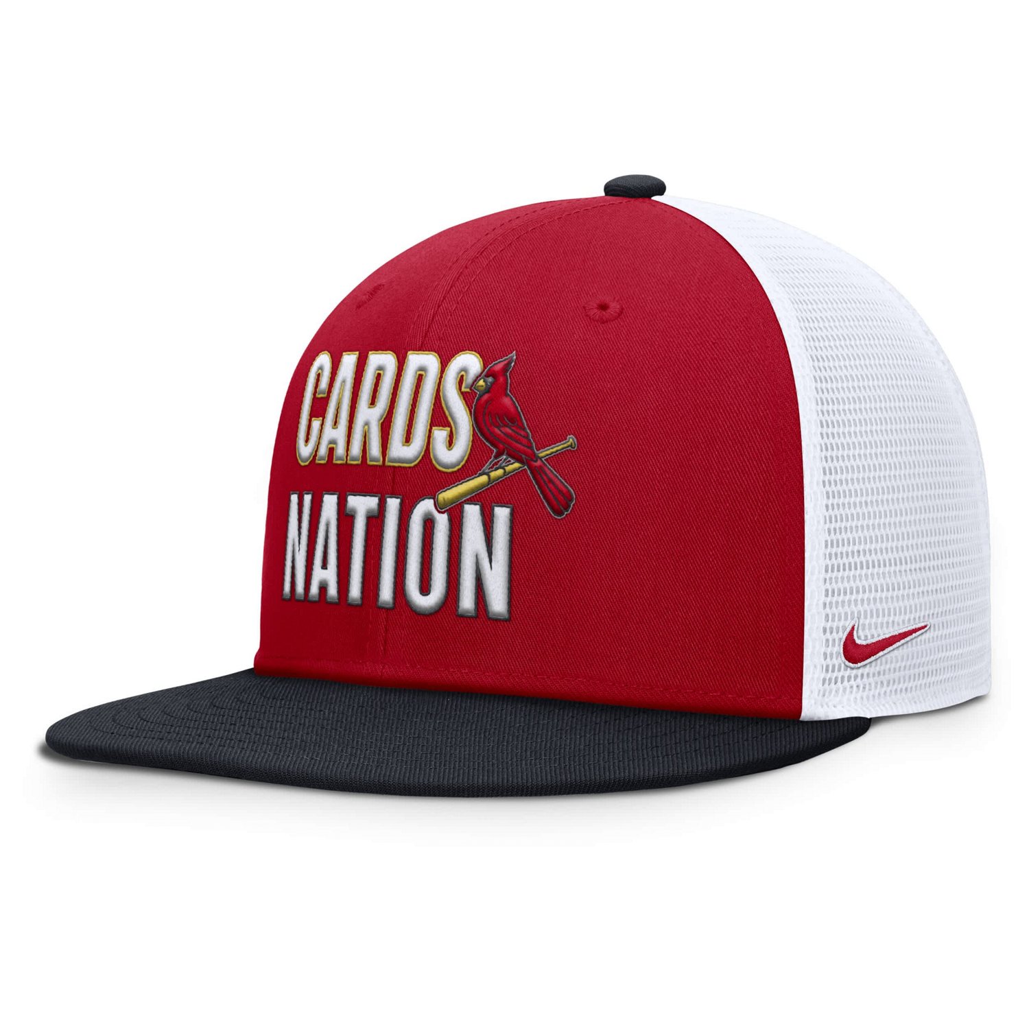 Nike Men's Cardinals Primetime Pro Structured Square Bill Trucker Cap - view number 3