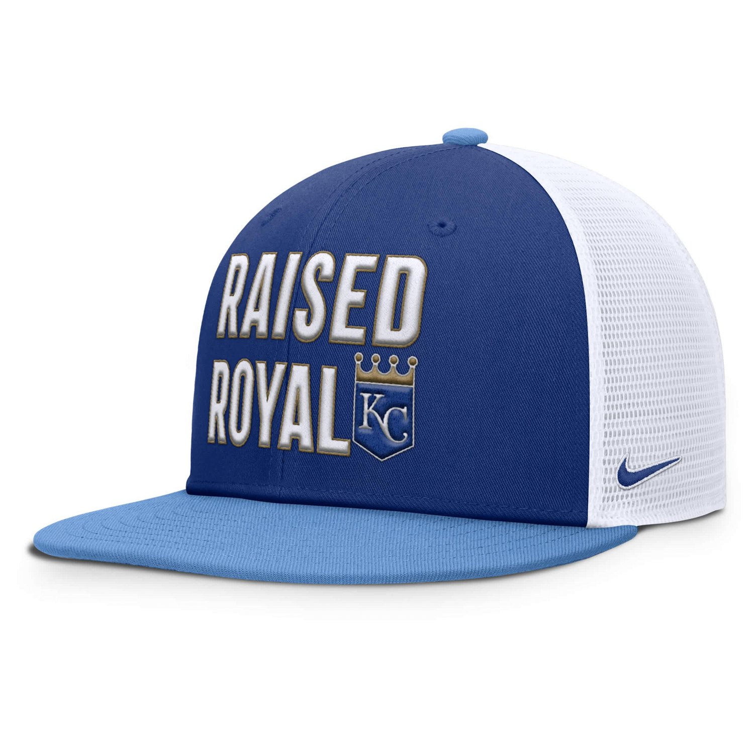 Nike Men's Royals Primetime Pro Structured Square Bill Trucker Cap - view number 3
