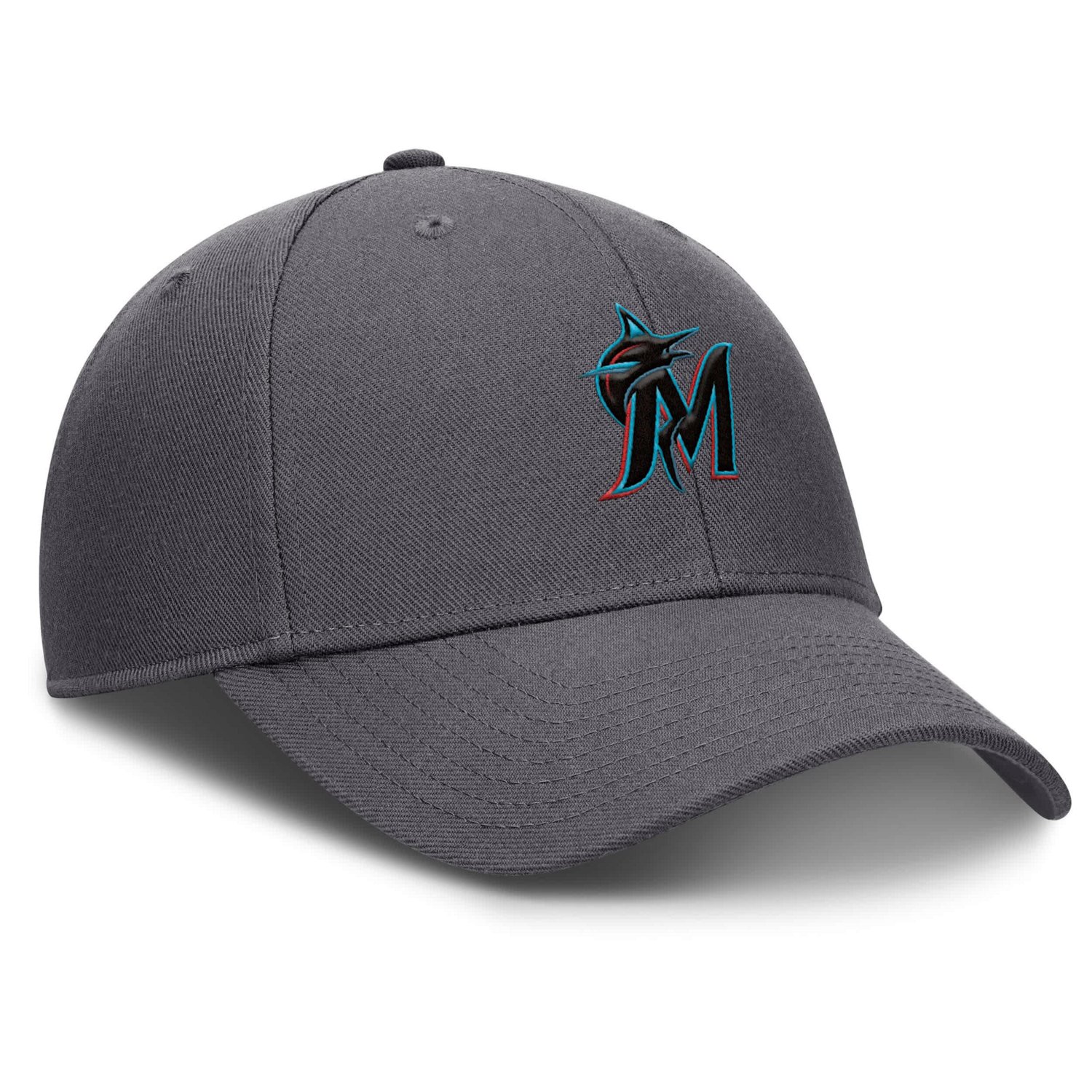 Nike Miami Marlins Club Performance Adjustable Hat                                                                               - view number 3
