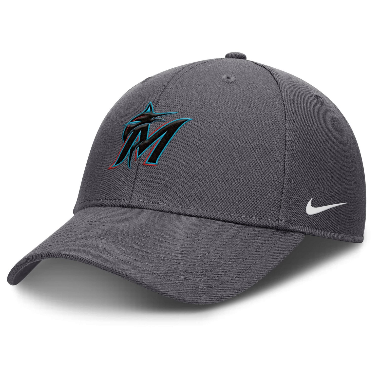 Nike Miami Marlins Club Performance Adjustable Hat