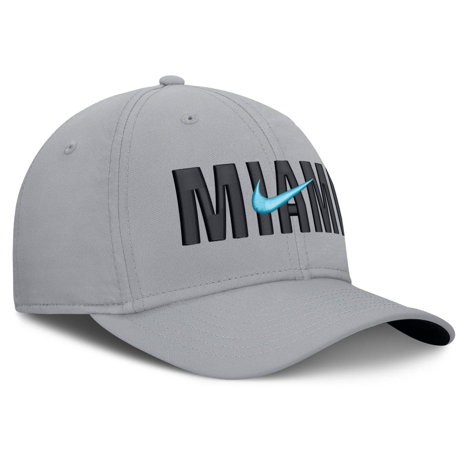 Nike Miami Marlins Primetime Rise Dri-FIT Flex Hat - view number 3