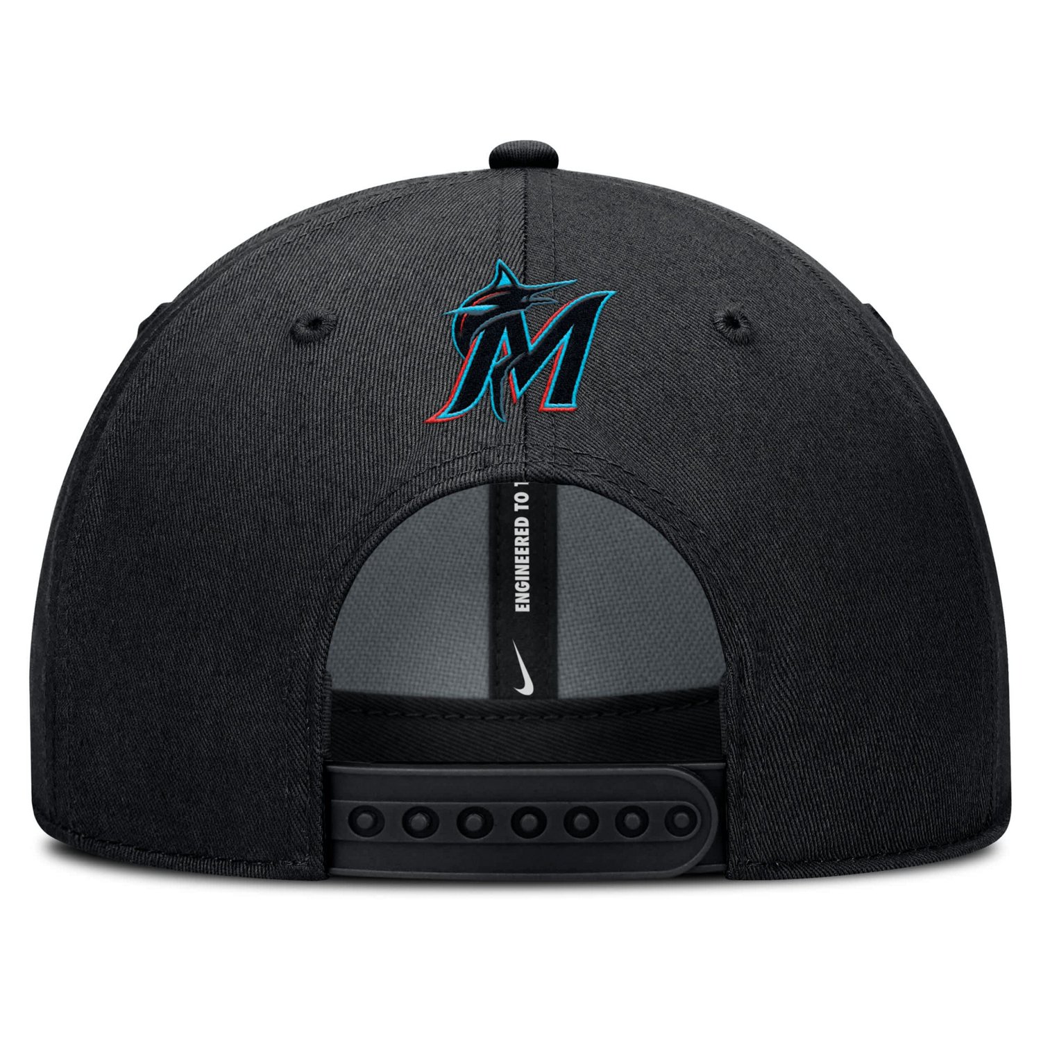 Nike Miami Marlins Rise Gaberdine Adjustable Hat - view number 4