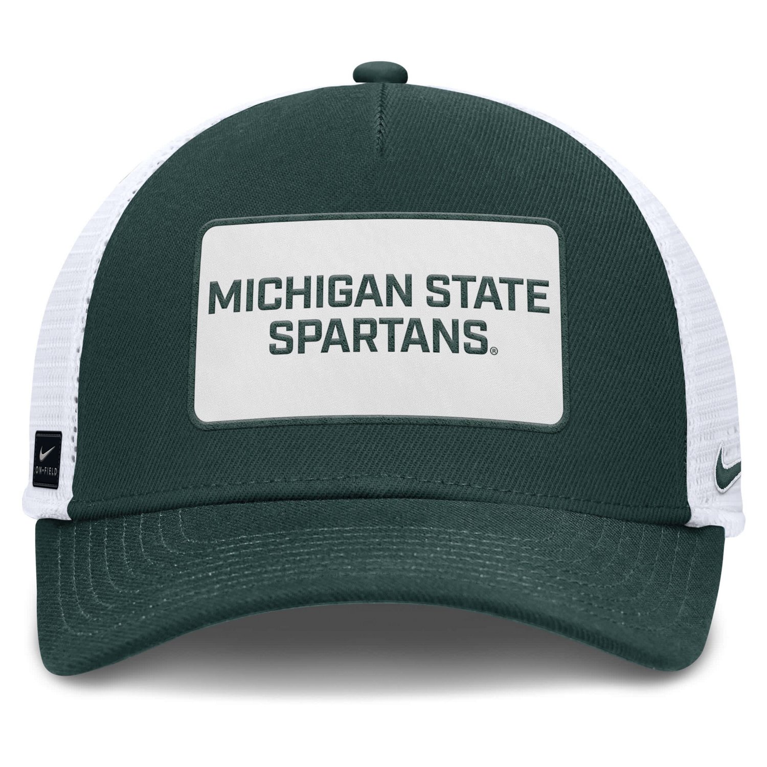 Nike Michigan State Spartans 2025 On-Field Rise Patch Trucker Adjustable Hat - view number 2