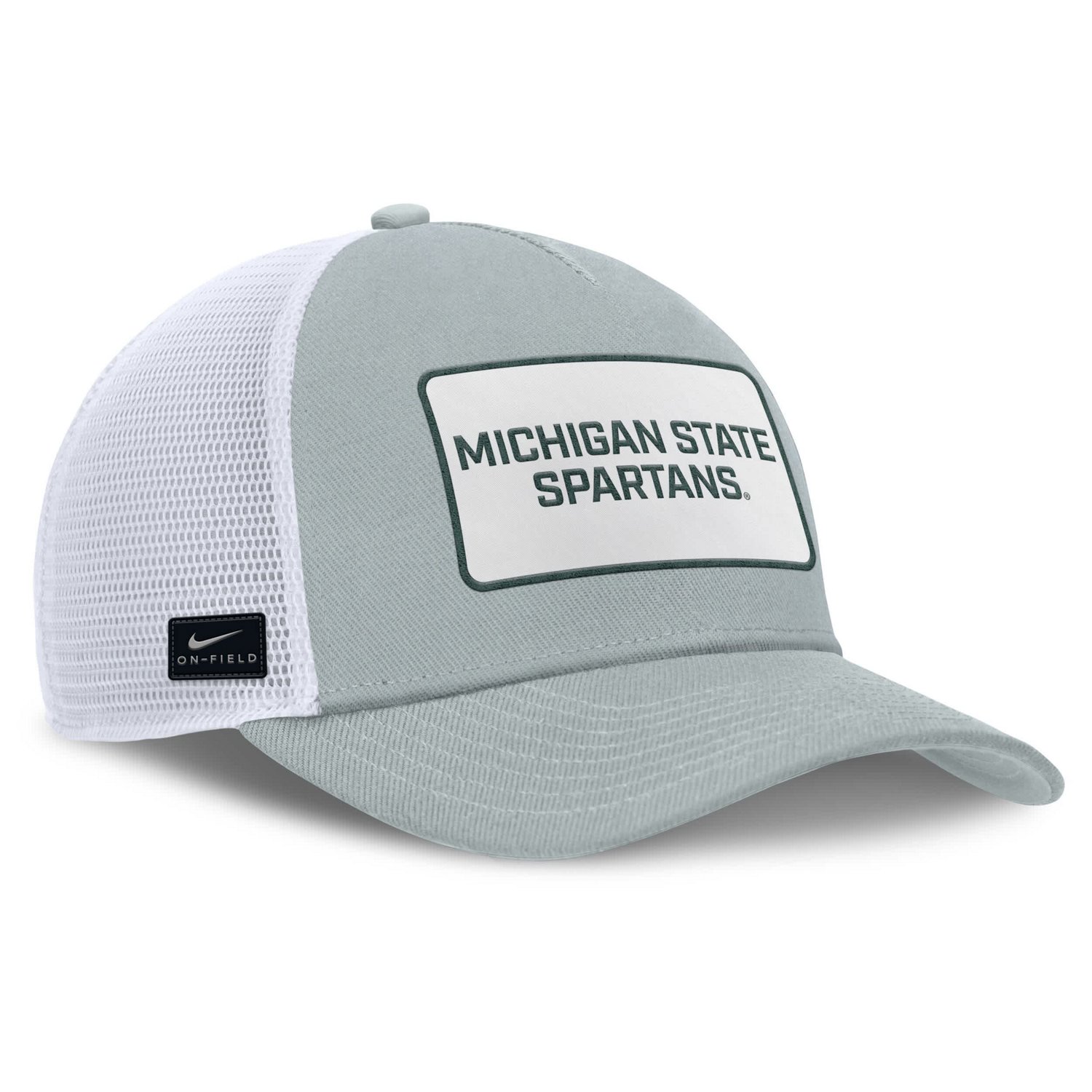 Nike Michigan State Spartans 2025 On-Field Rise Patch Trucker Adjustable Hat - view number 3