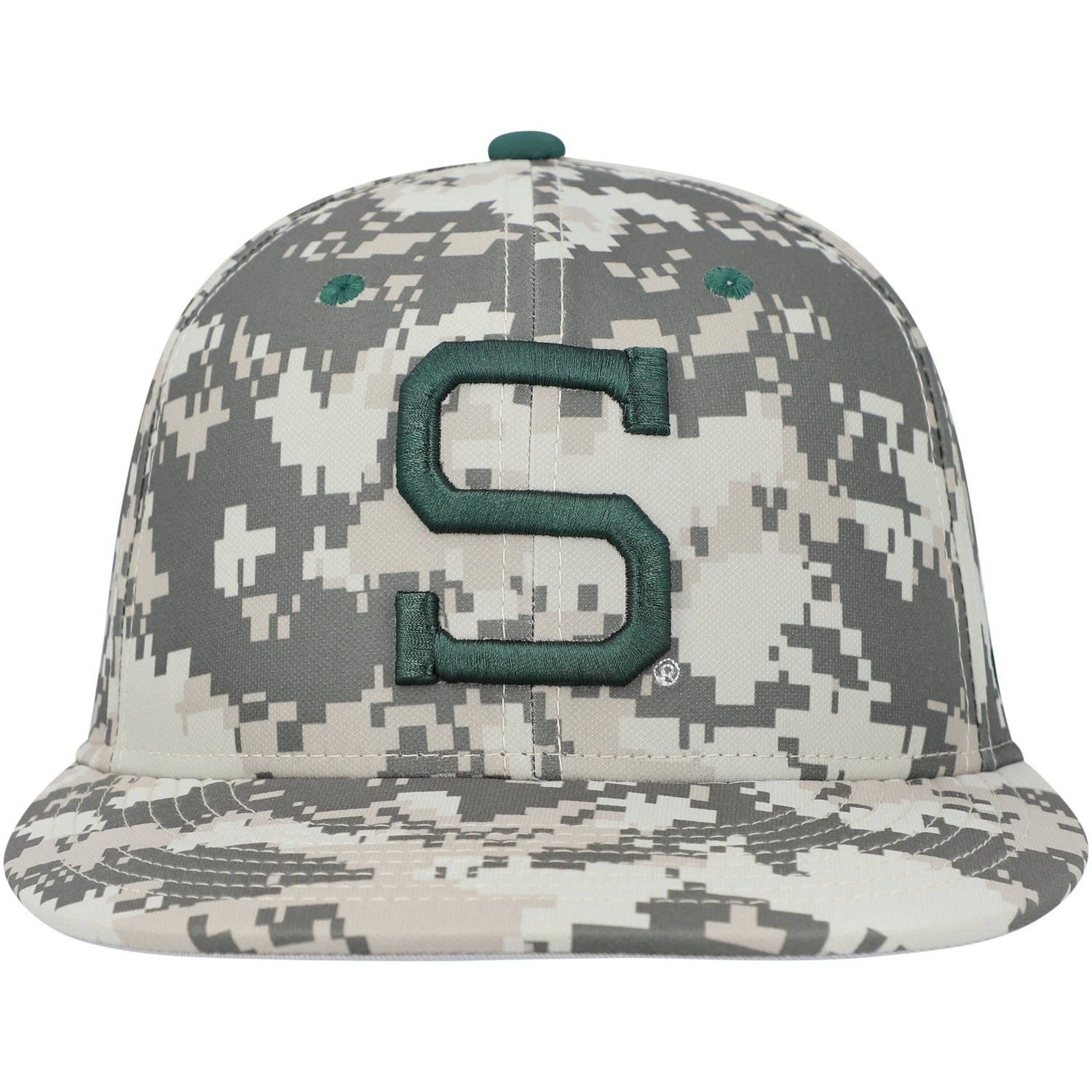Nike Michigan State Spartans Aero True Baseball Performance Fitted Hat - view number 2