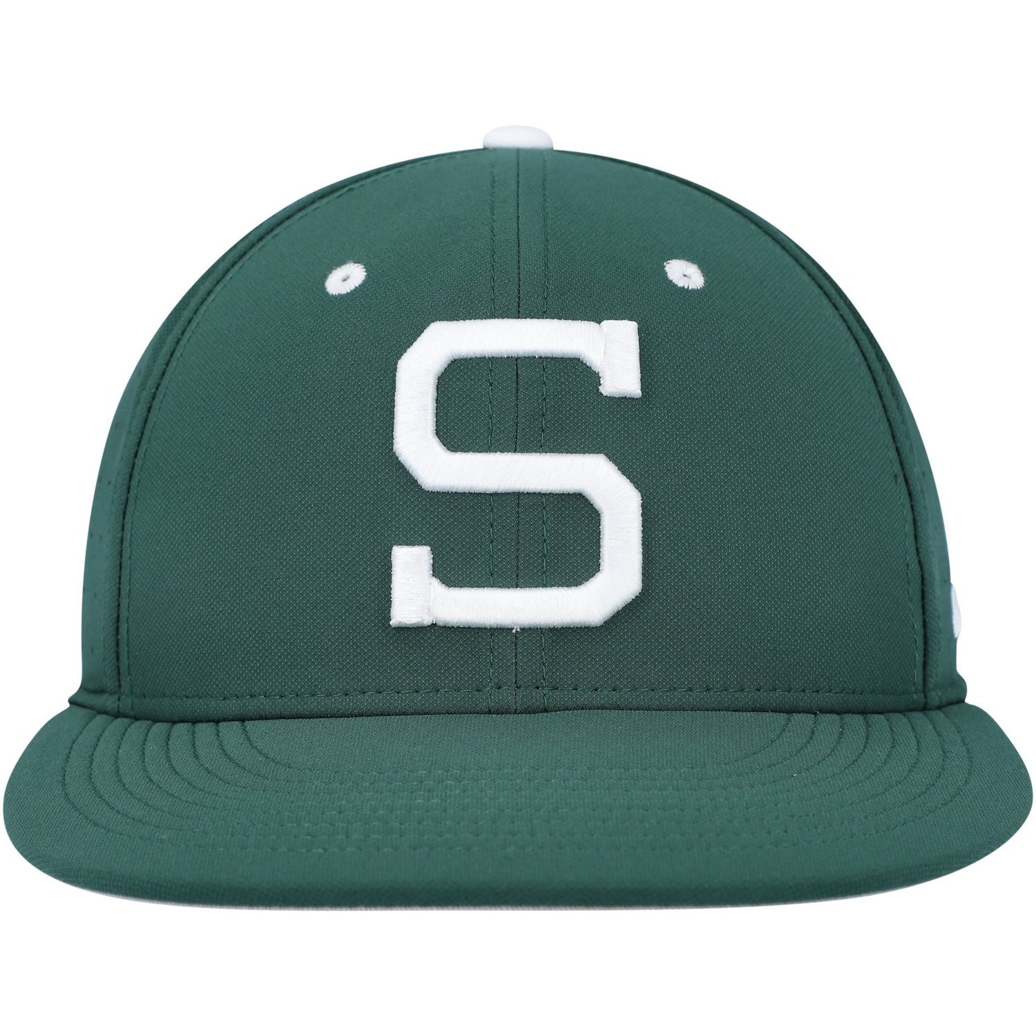 Nike Michigan State Spartans Aero True Baseball Performance Fitted Hat - view number 2