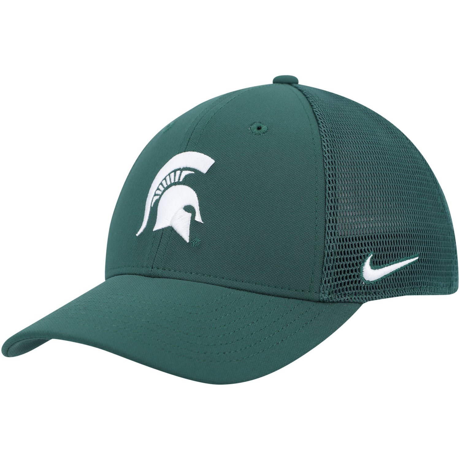 Nike Michigan State Spartans Legacy91 Meshback Swoosh Performance Flex Hat