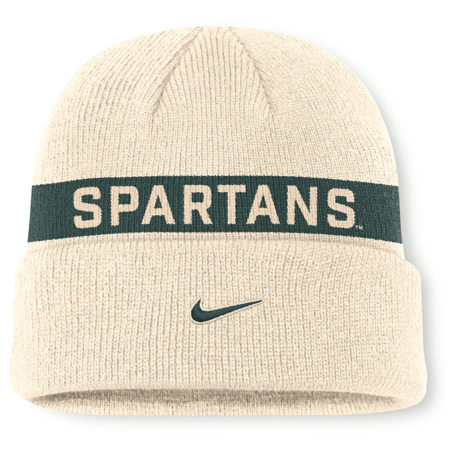 Nike Michigan State Spartans Peak Primetime Utility Cuffed Knit Hat - view number 2
