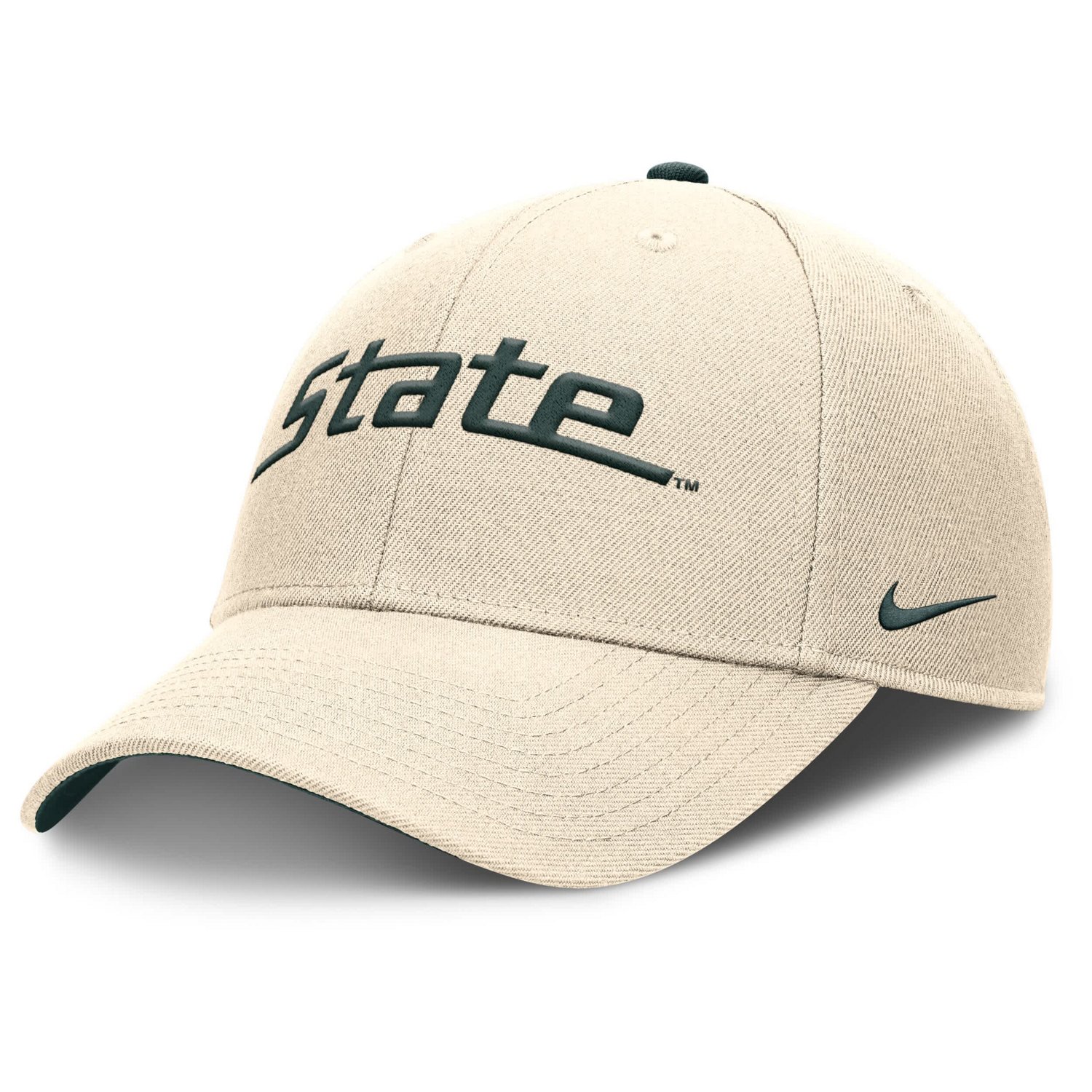 Nike Michigan State Spartans Primetime Rise Adjustable Hat - view number 3