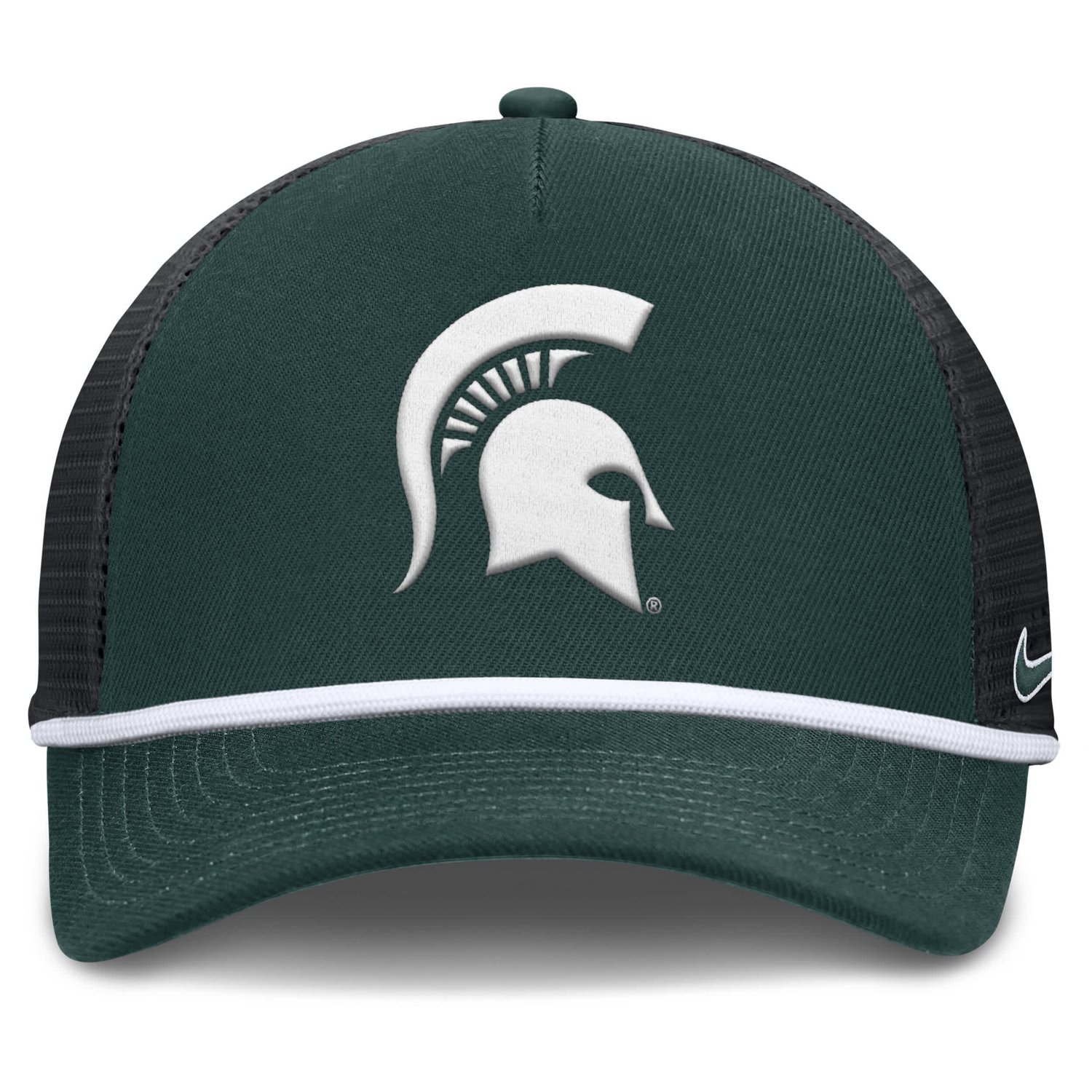 Nike Michigan State Spartans Rise Primetime Trucker Adjustable Hat - view number 2