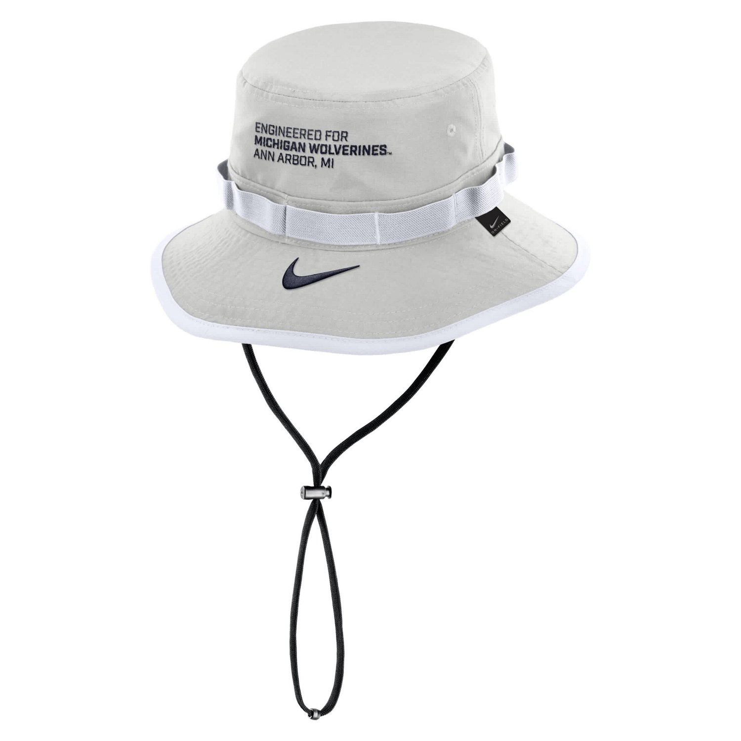 Nike Michigan Wolverines 2025 Sideline Apex Boonie Performance Bucket Hat