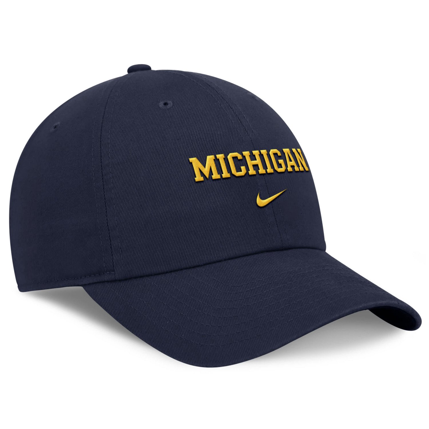 Nike Michigan Wolverines Club Adjustable Hat                                                                                     - view number 3