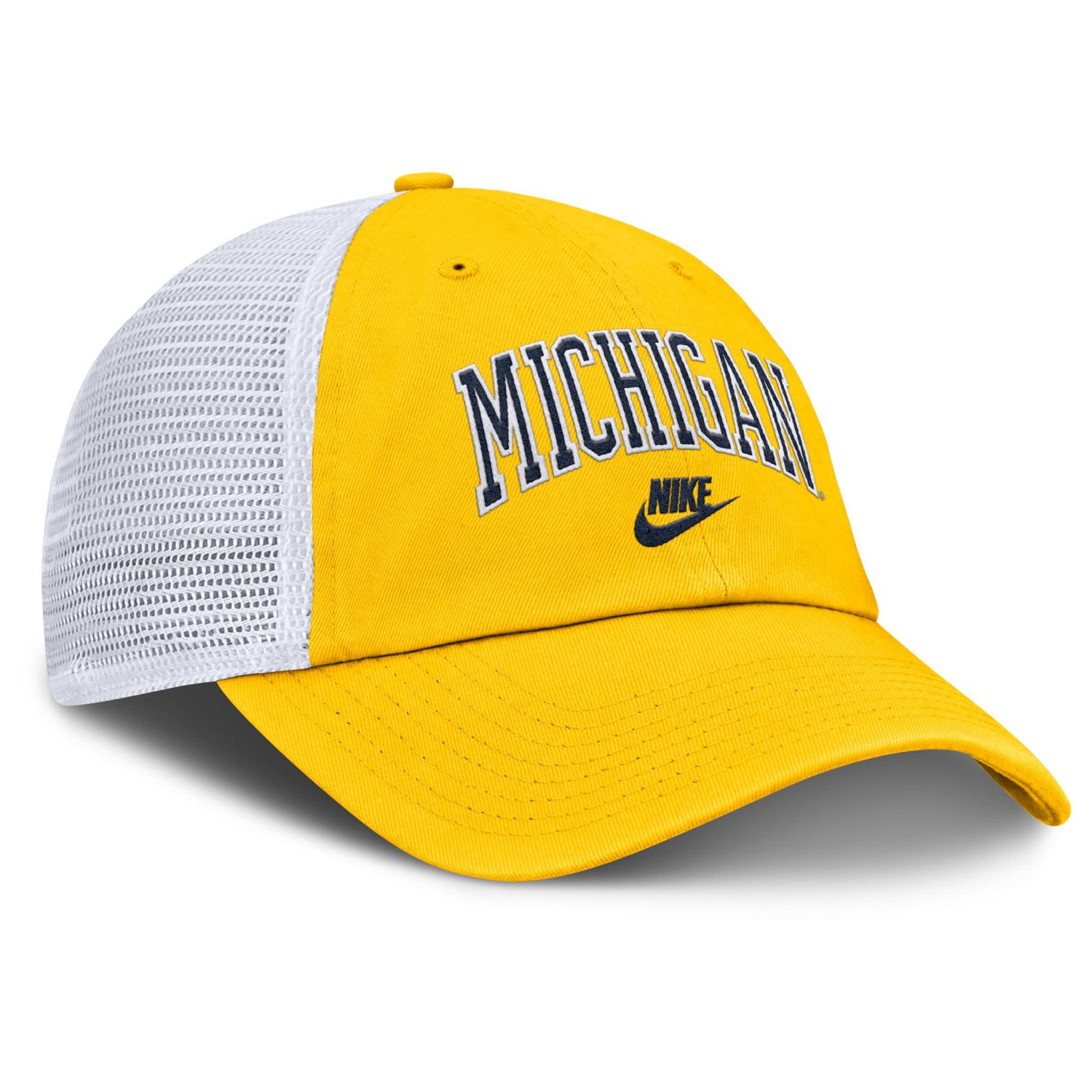 Nike Michigan Wolverines Club Legacy Adjustable Trucker Hat - view number 3