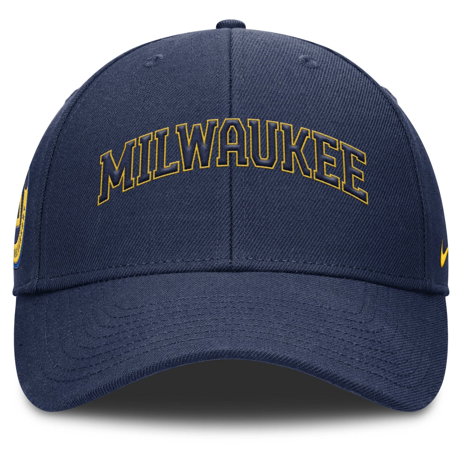 Nike Milwaukee Brewers Rise Gaberdine Adjustable Hat