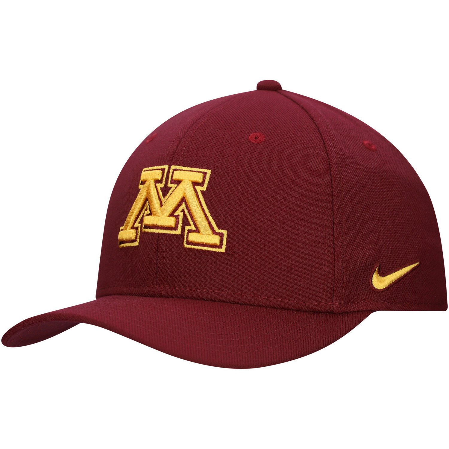 Nike Minnesota Golden Gophers 2024 Sideline Rise Swoosh Flex Hat - view number 1