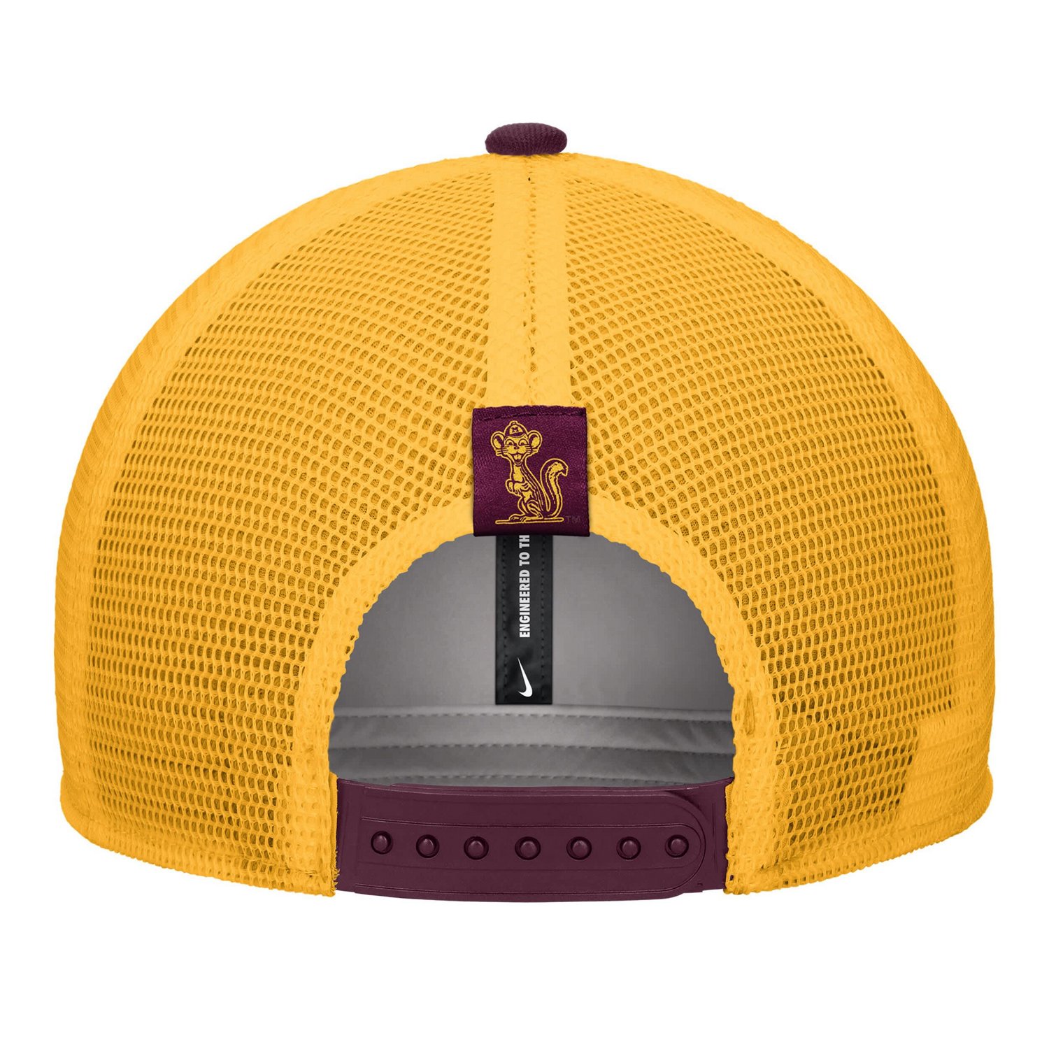 Nike Minnesota Golden Gophers Vintage Arch Rise Performance Trucker Adjustable Hat - view number 2