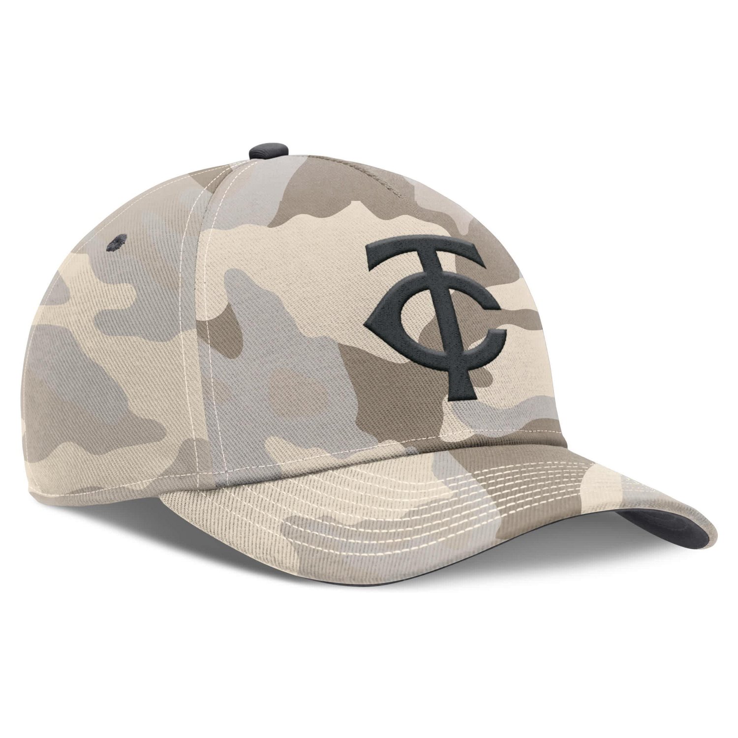 Nike Minnesota Twins Camo Pack Rise Adjustable Hat - view number 3