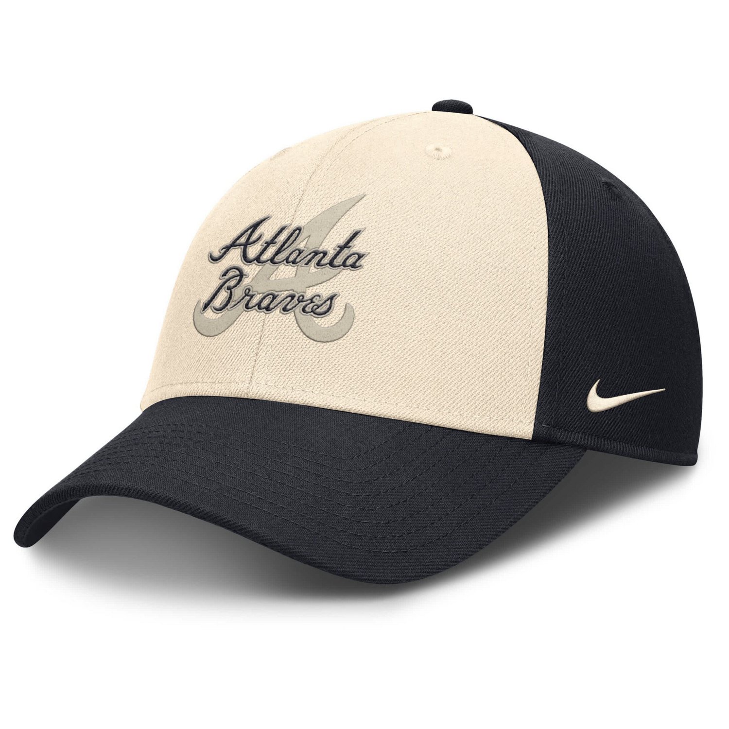 Nike Natural Atlanta Braves Statement Club Performance Adjustable Hat - view number 2