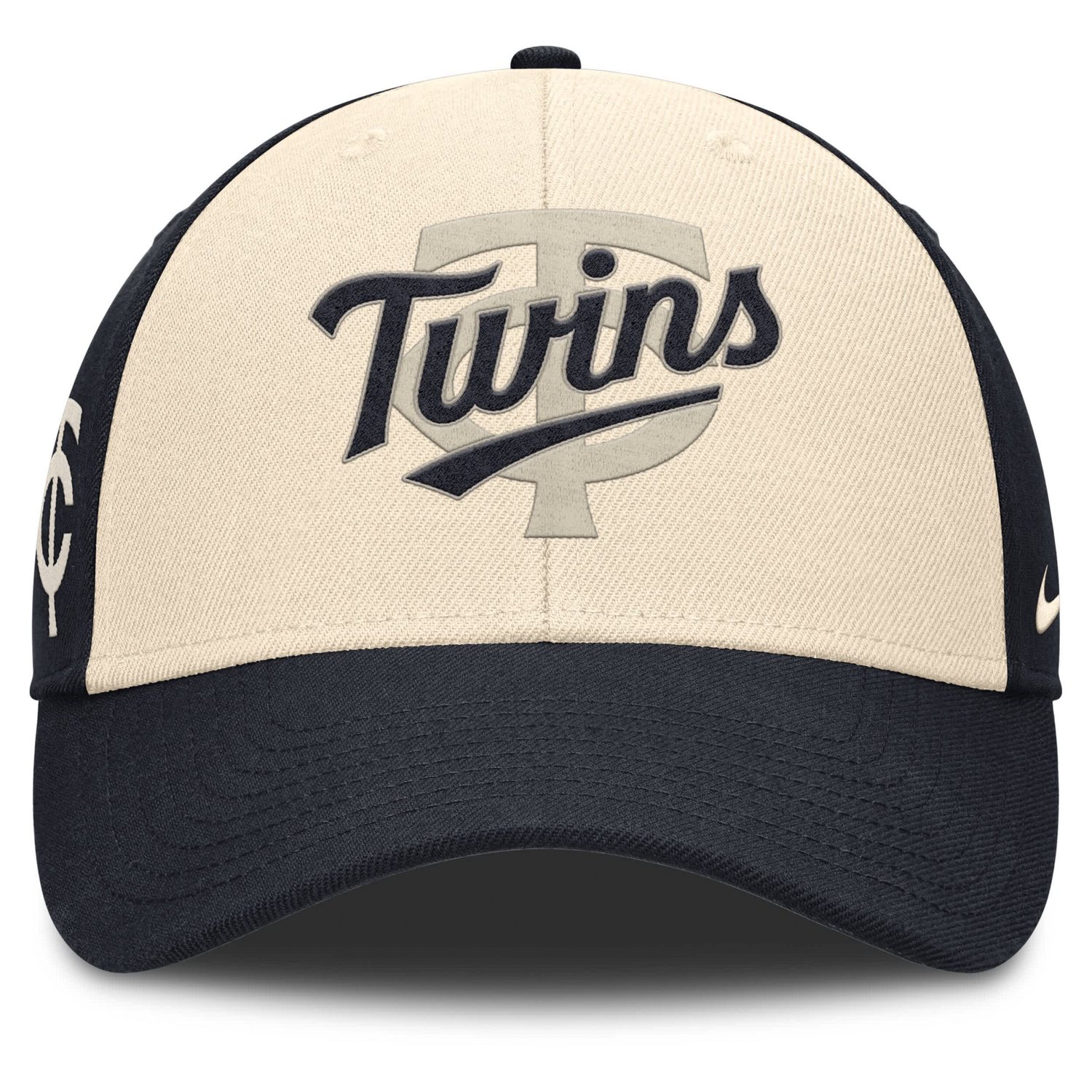 Nike Natural Minnesota Twins Statement Club Performance Adjustable Hat - view number 2