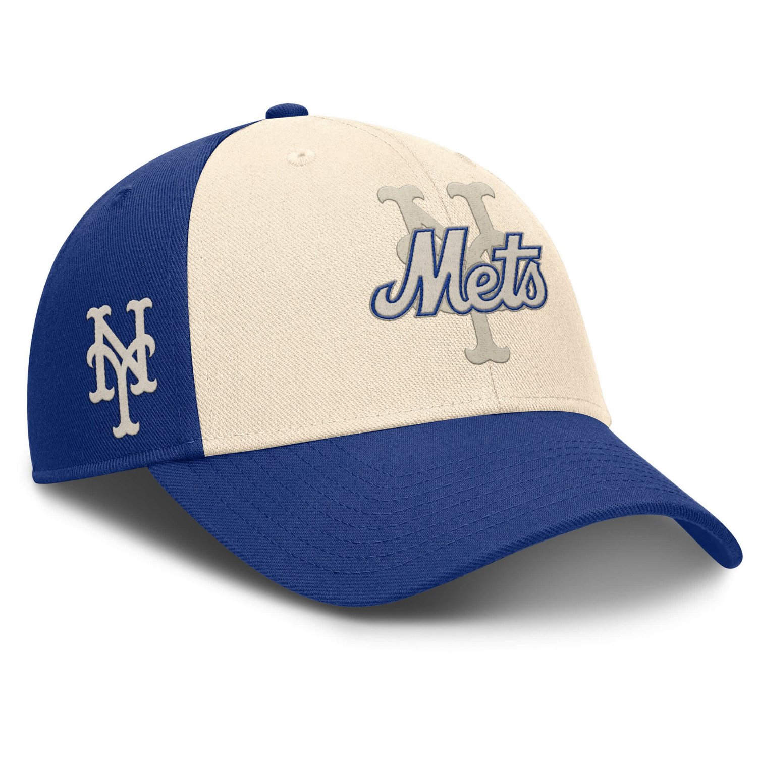 Nike Natural New York Mets Statement Club Performance Adjustable Hat