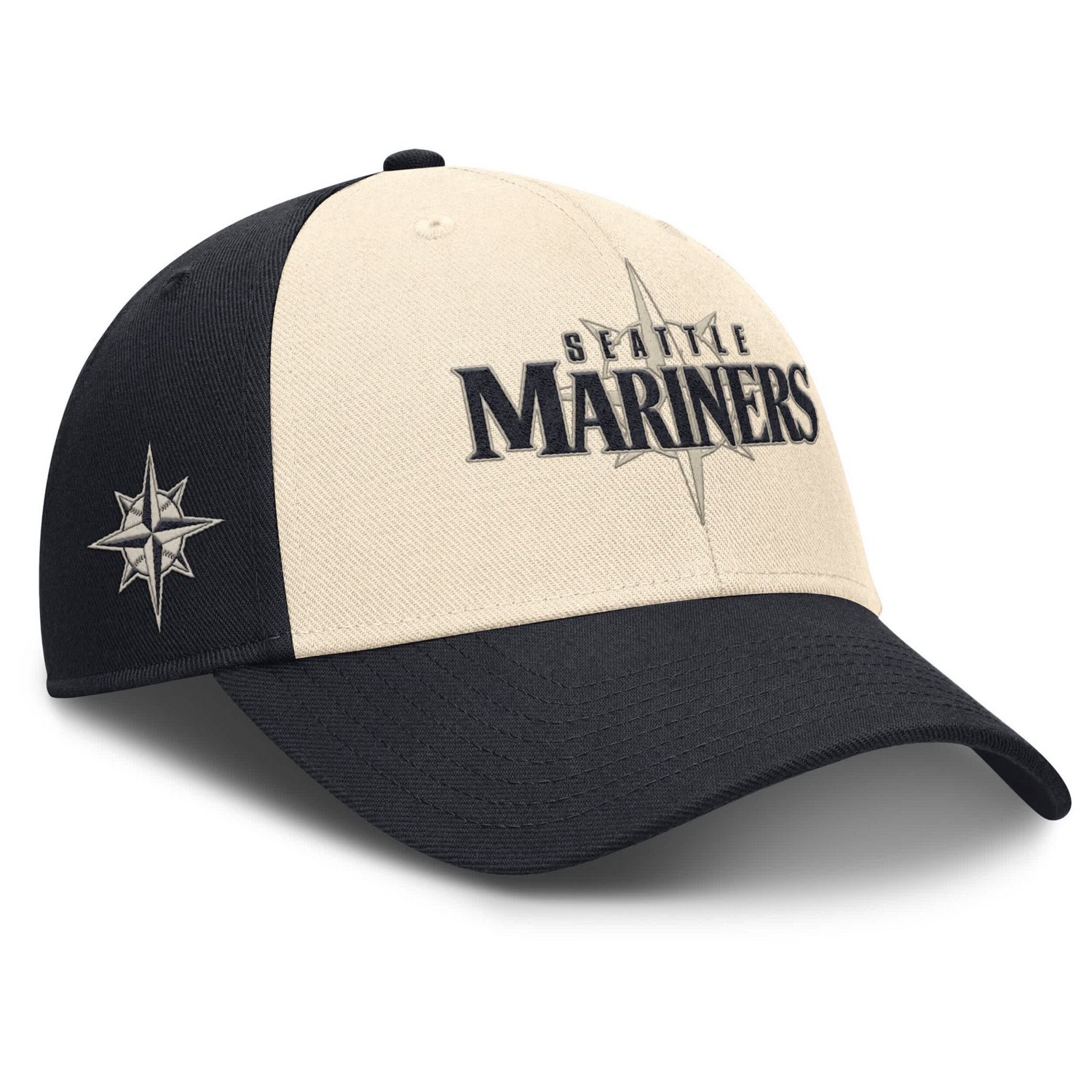 Nike Natural Seattle Mariners Statement Club Performance Adjustable Hat - view number 1