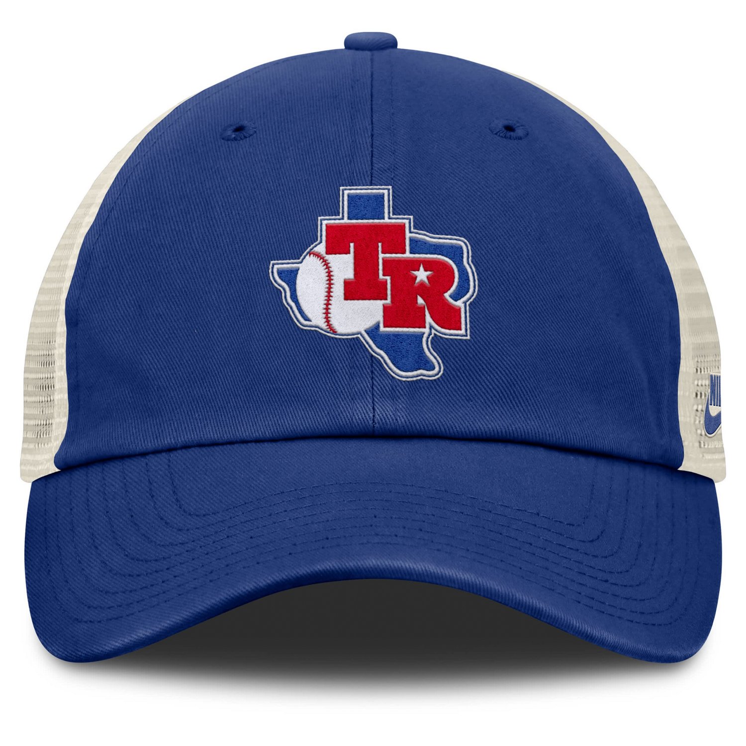 Nike Natural Texas Rangers Cooperstown Collection Club Trucker Adjustable Hat - view number 2