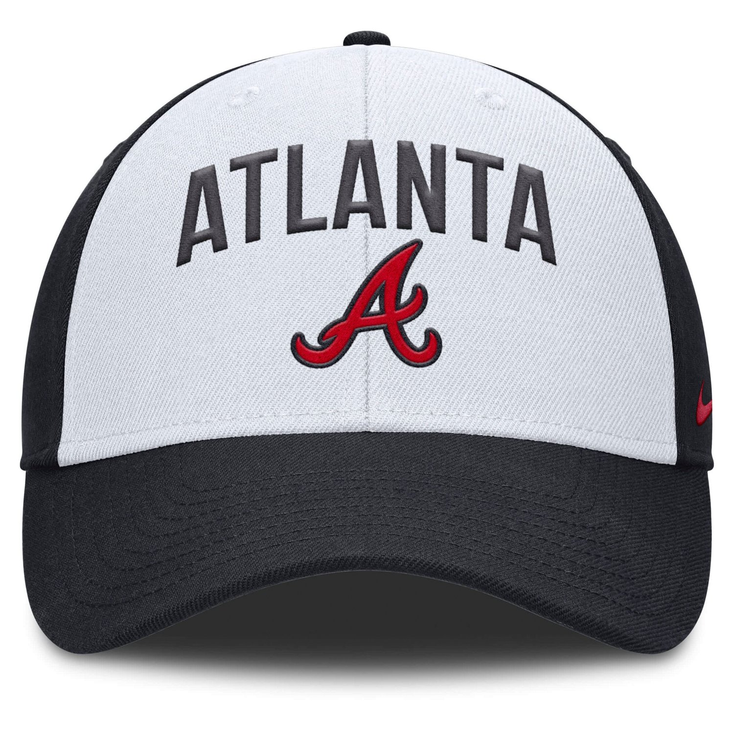 Nike Navy Atlanta Braves Club Performance Adjustable Hat - view number 2