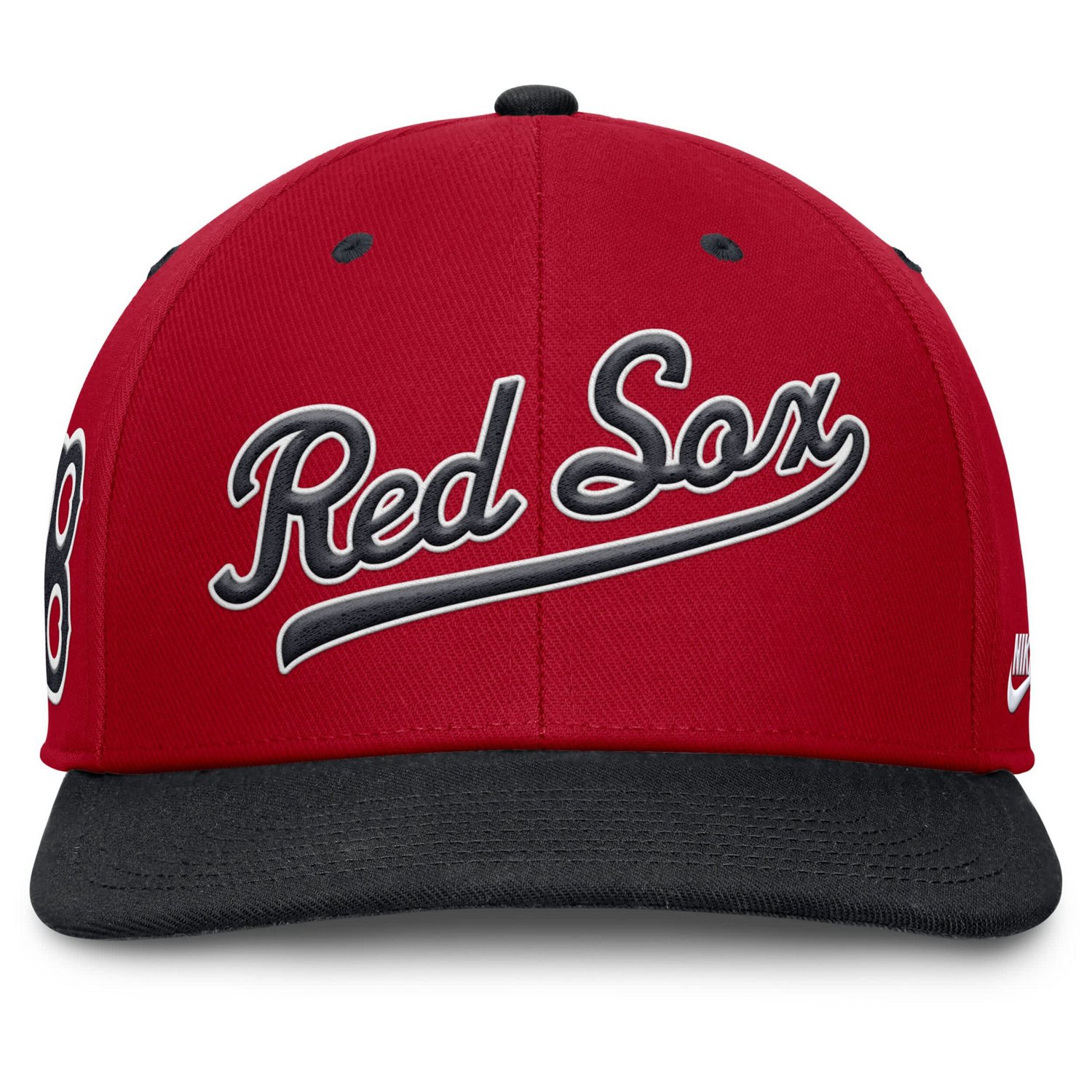 Nike Navy Boston Sox Cooperstown Collection Pro Performance Snapback Hat - view number 2