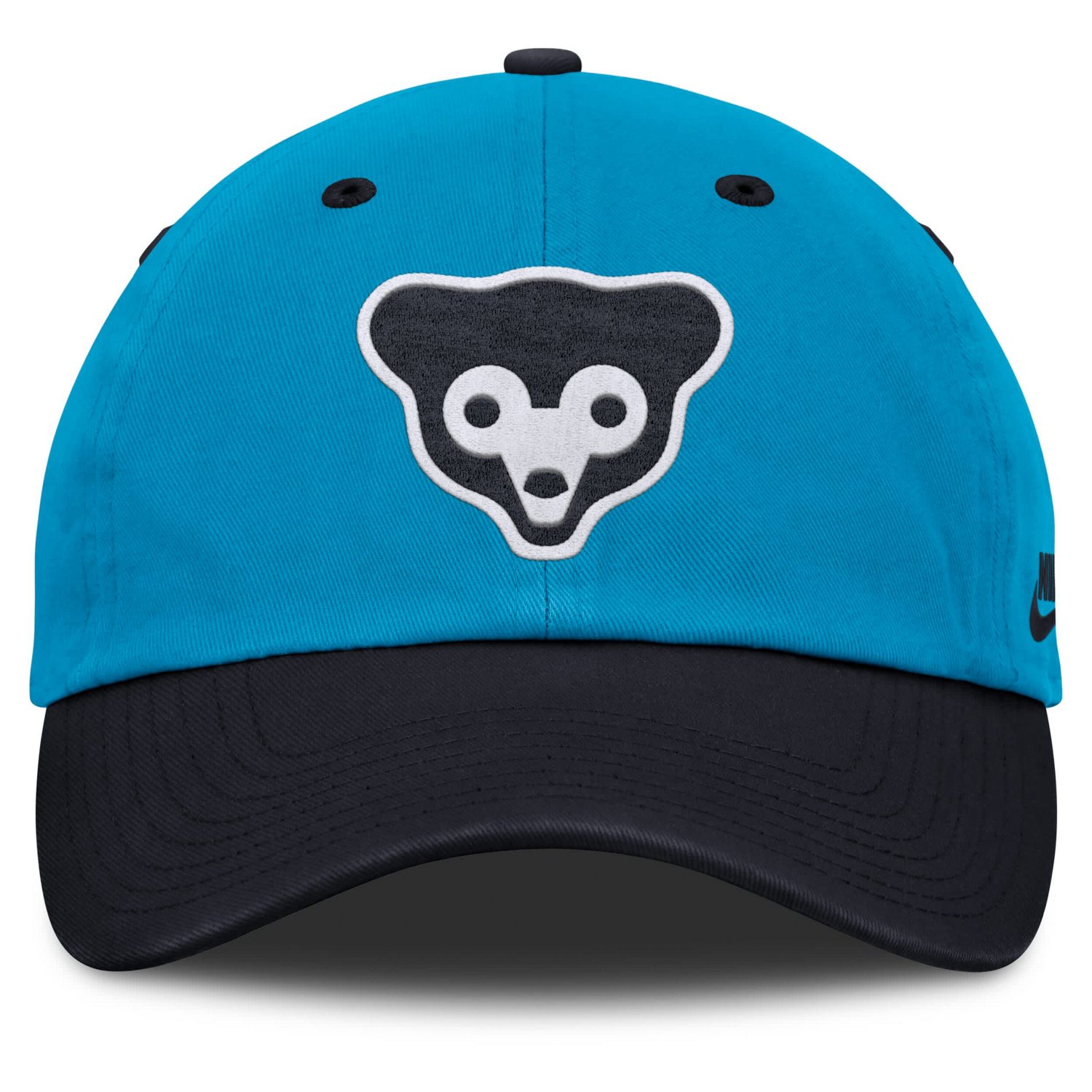 Nike Navy Chicago Cubs Neon 90s Club Adjustable Hat - view number 2