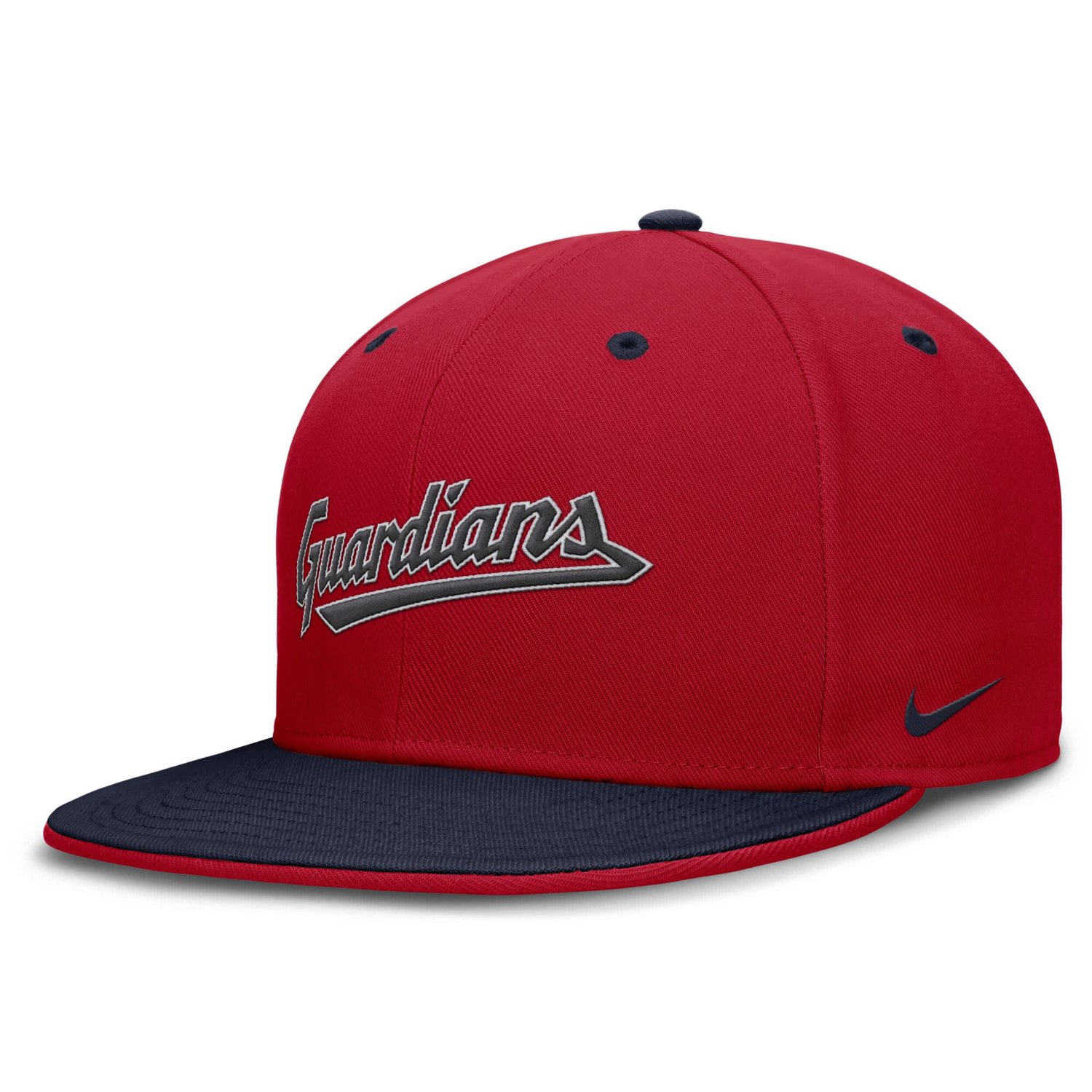Nike Navy Cleveland Guardians True Primetime Two-Tone Performance Fitted Hat