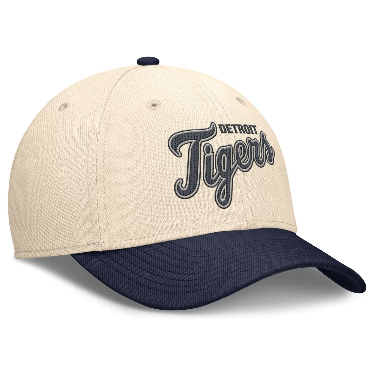 Nike Navy Detroit Tigers Statement Rise Performance Flex Hat - view number 3