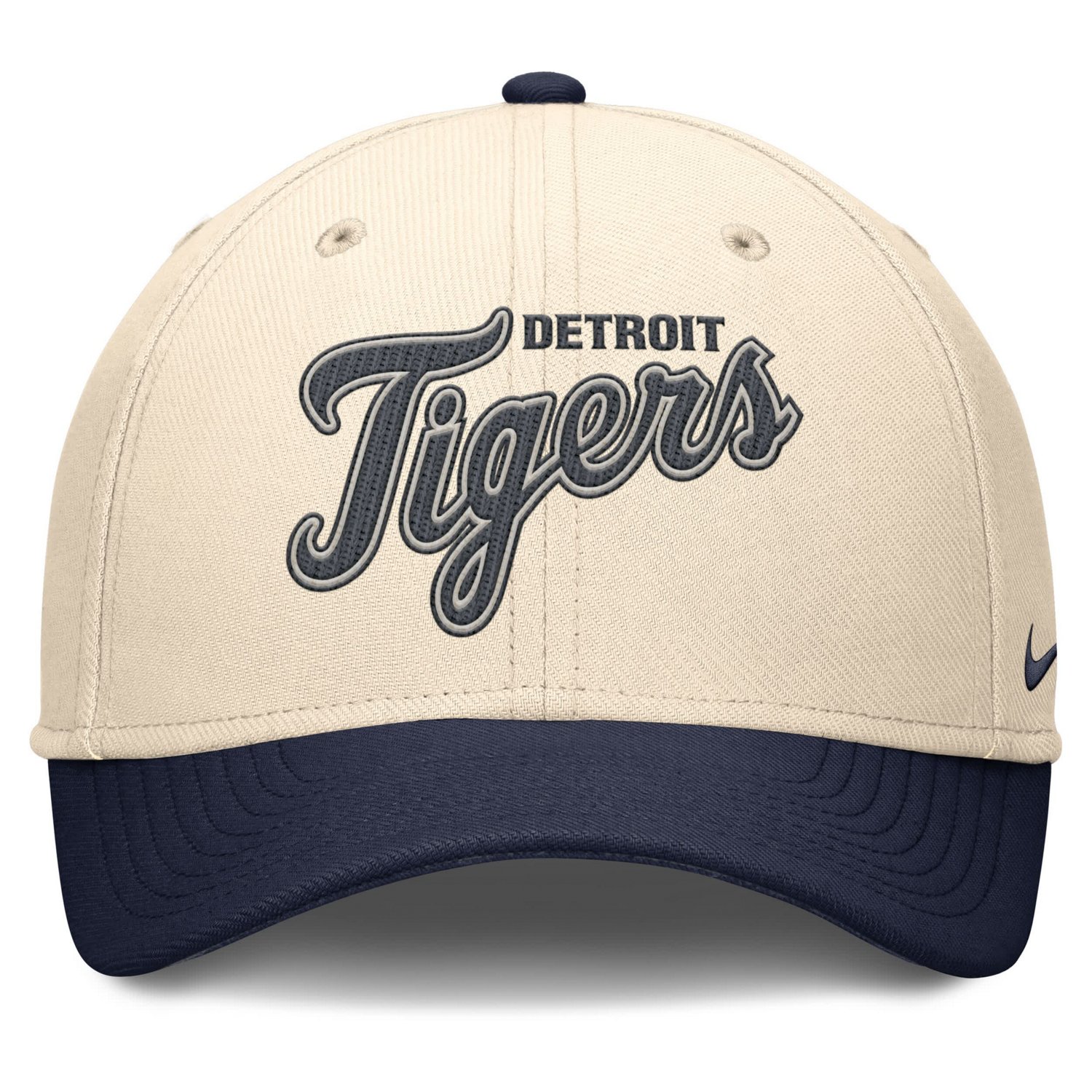 Nike Navy Detroit Tigers Statement Rise Performance Flex Hat - view number 2
