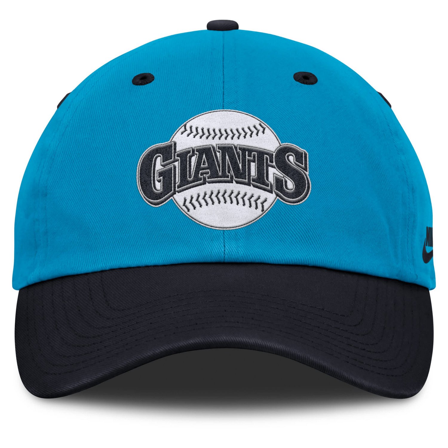 Nike Navy San Francisco Giants Neon 90s Club Adjustable Hat