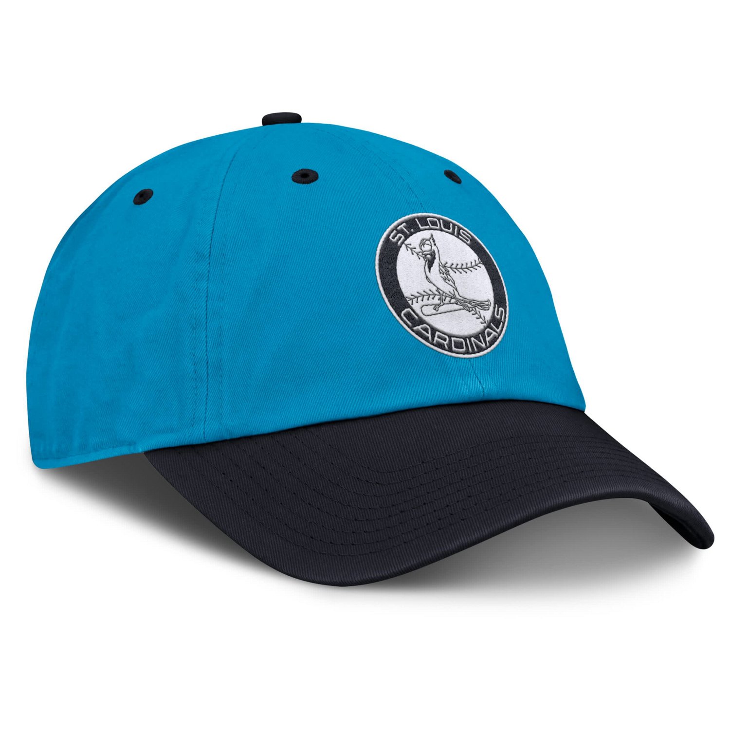 Nike Navy St Louis Cardinals Neon 90s Club Adjustable Hat