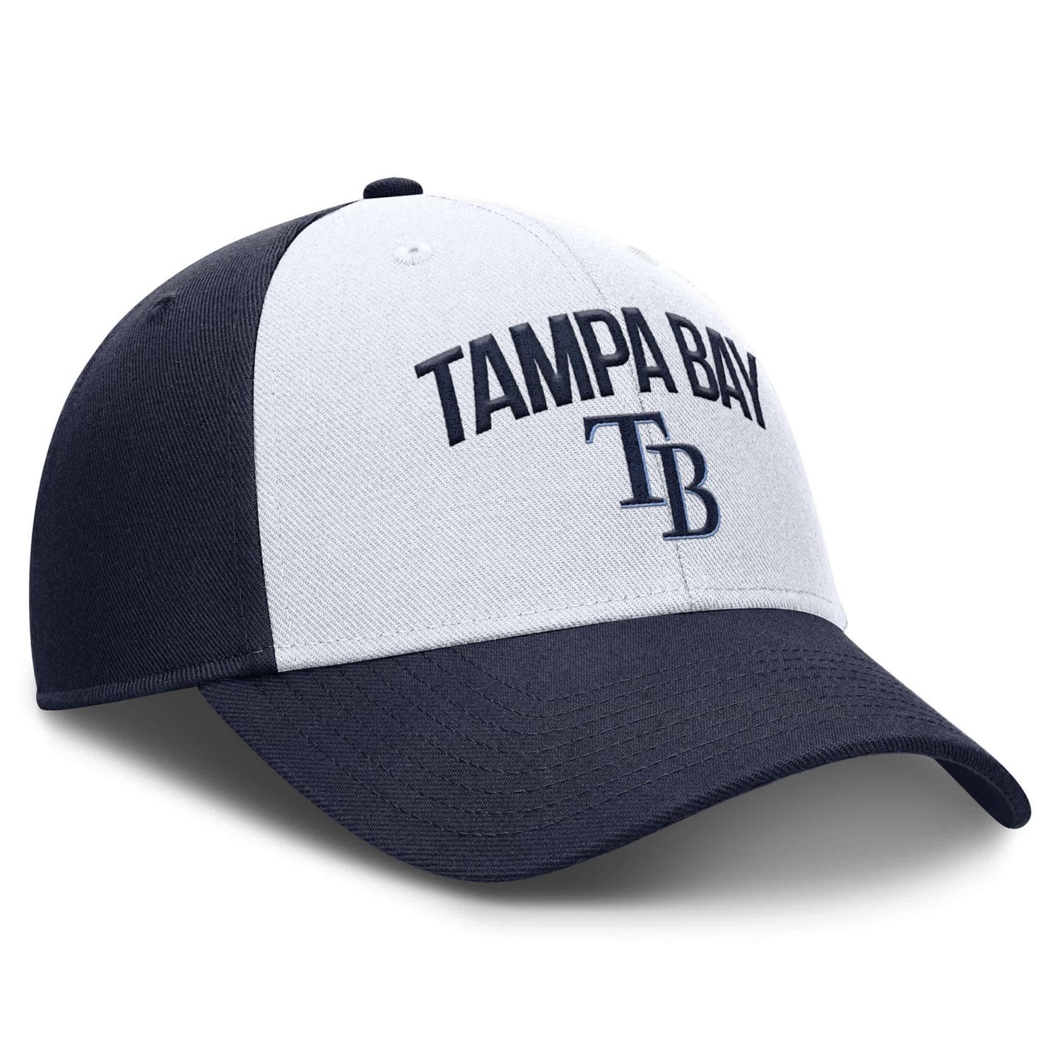 Nike Navy Tampa Bay Rays Club Performance Adjustable Hat - view number 3