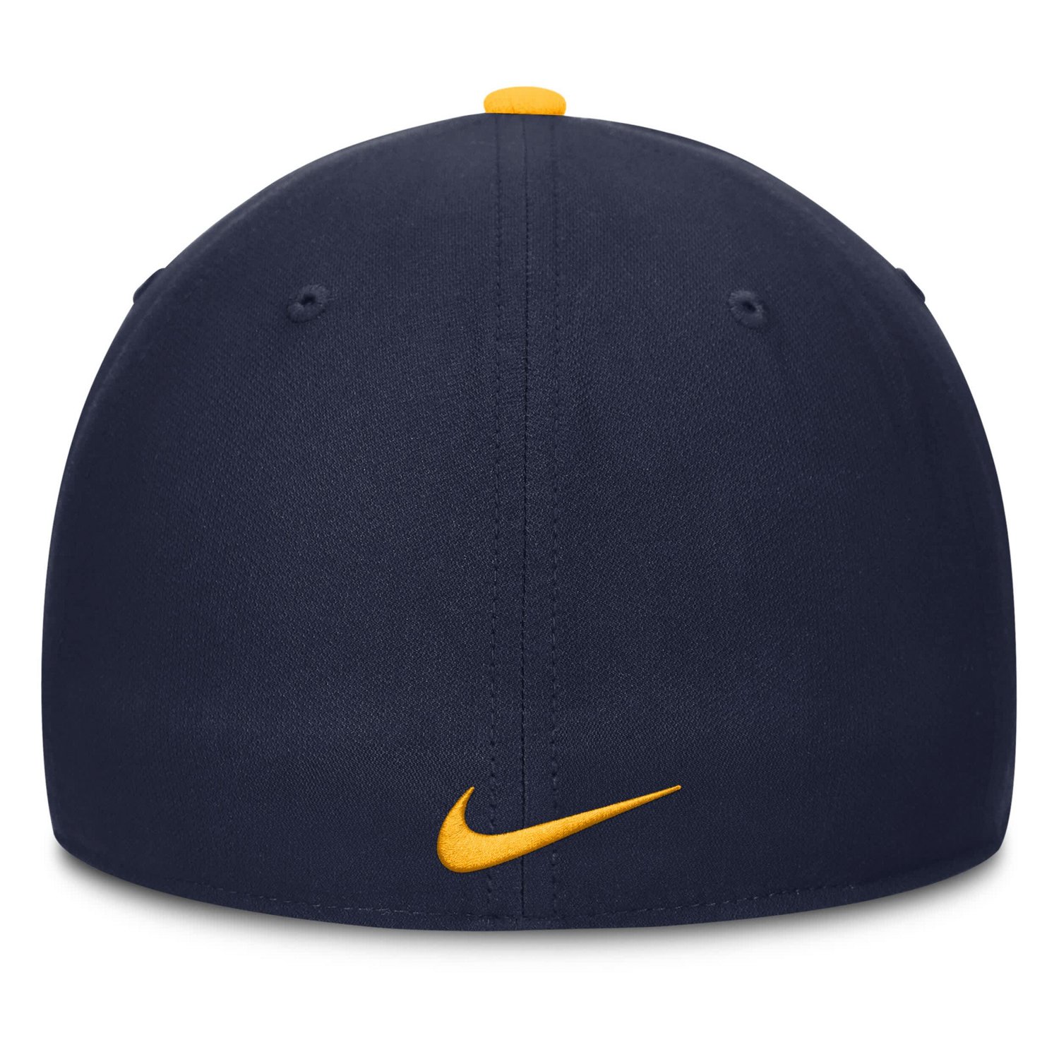 Nike Navy West Virginia Mountaineers 2025 Sideline Rise Local Performance Flex Hat - view number 4