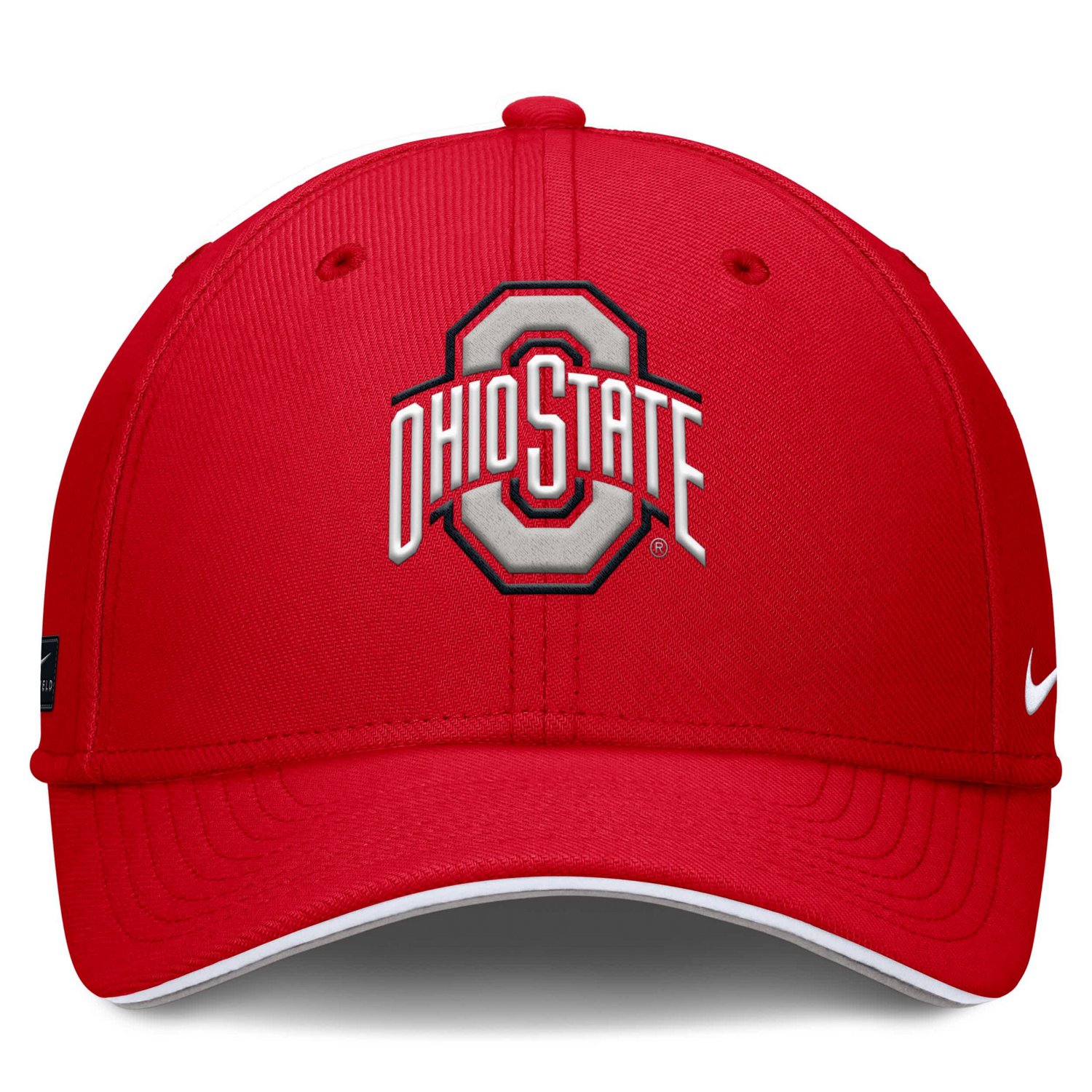 Nike Ohio State Buckeyes 2025 Dugout Coaches Rise Swoosh Performance Flex Hat - view number 2