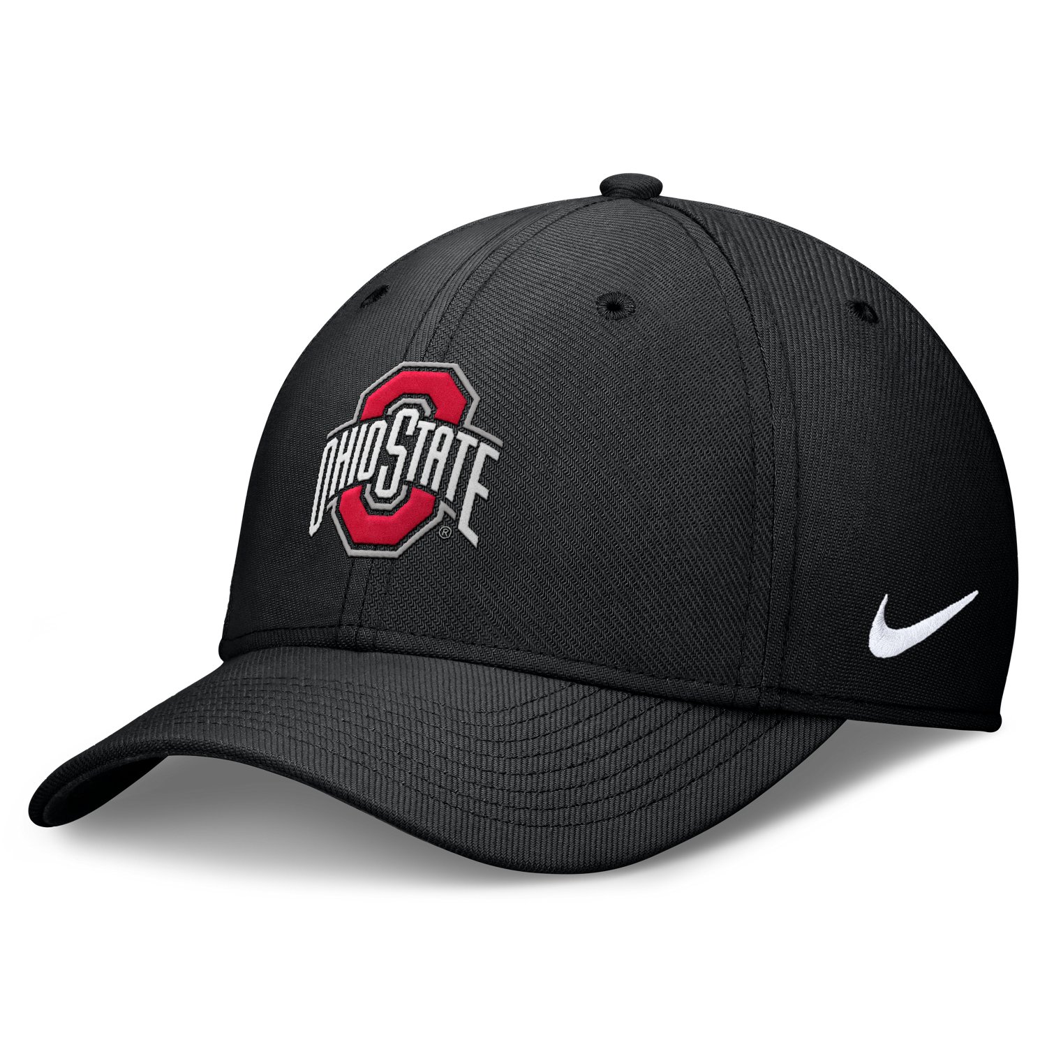 Nike Ohio State Buckeyes Rise SwooshFlex Dri-FIT Hat