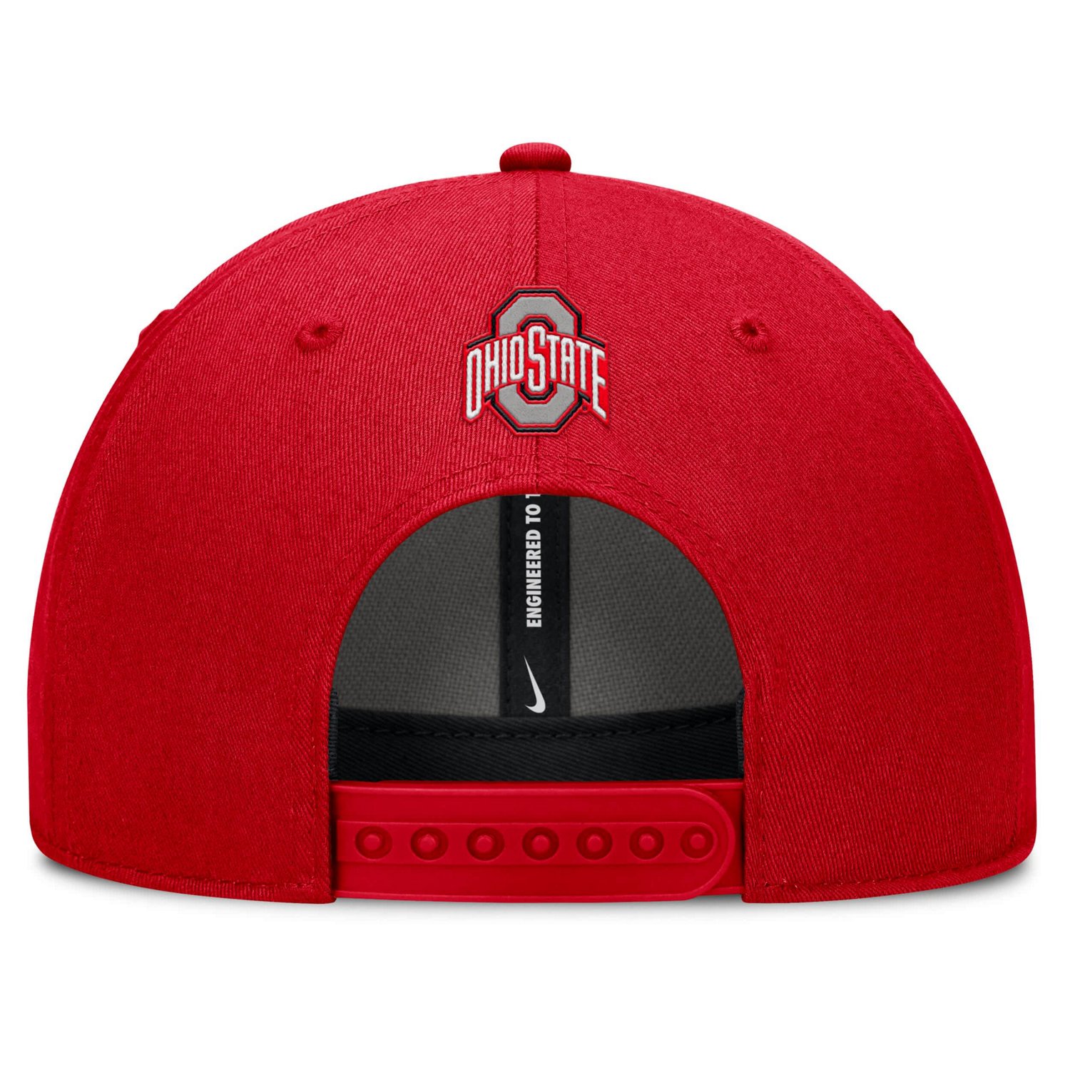 Nike Ohio State Buckeyes Slanted Primetime Rise Performance Adjustable Hat - view number 4