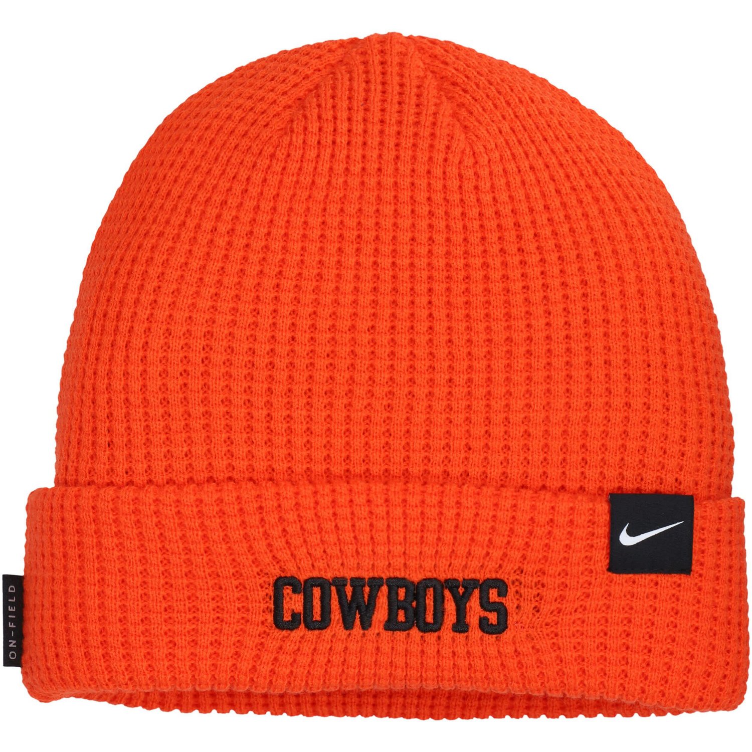 Nike Oklahoma State Cowboys 2024 Sideline Terra Cuffed Knit Hat
