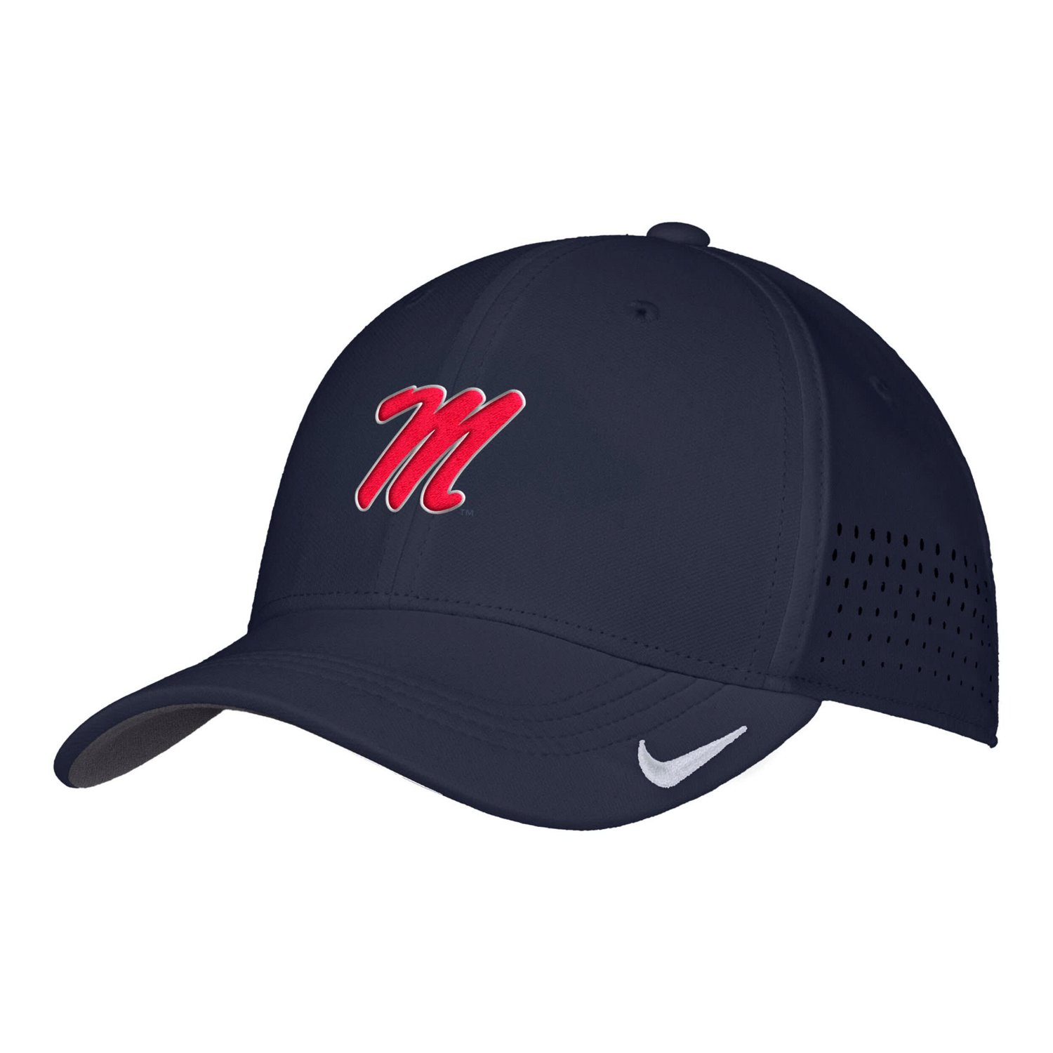 Nike Ole Miss Rebels 2025 On-Field Performance Flex Hat - view number 2