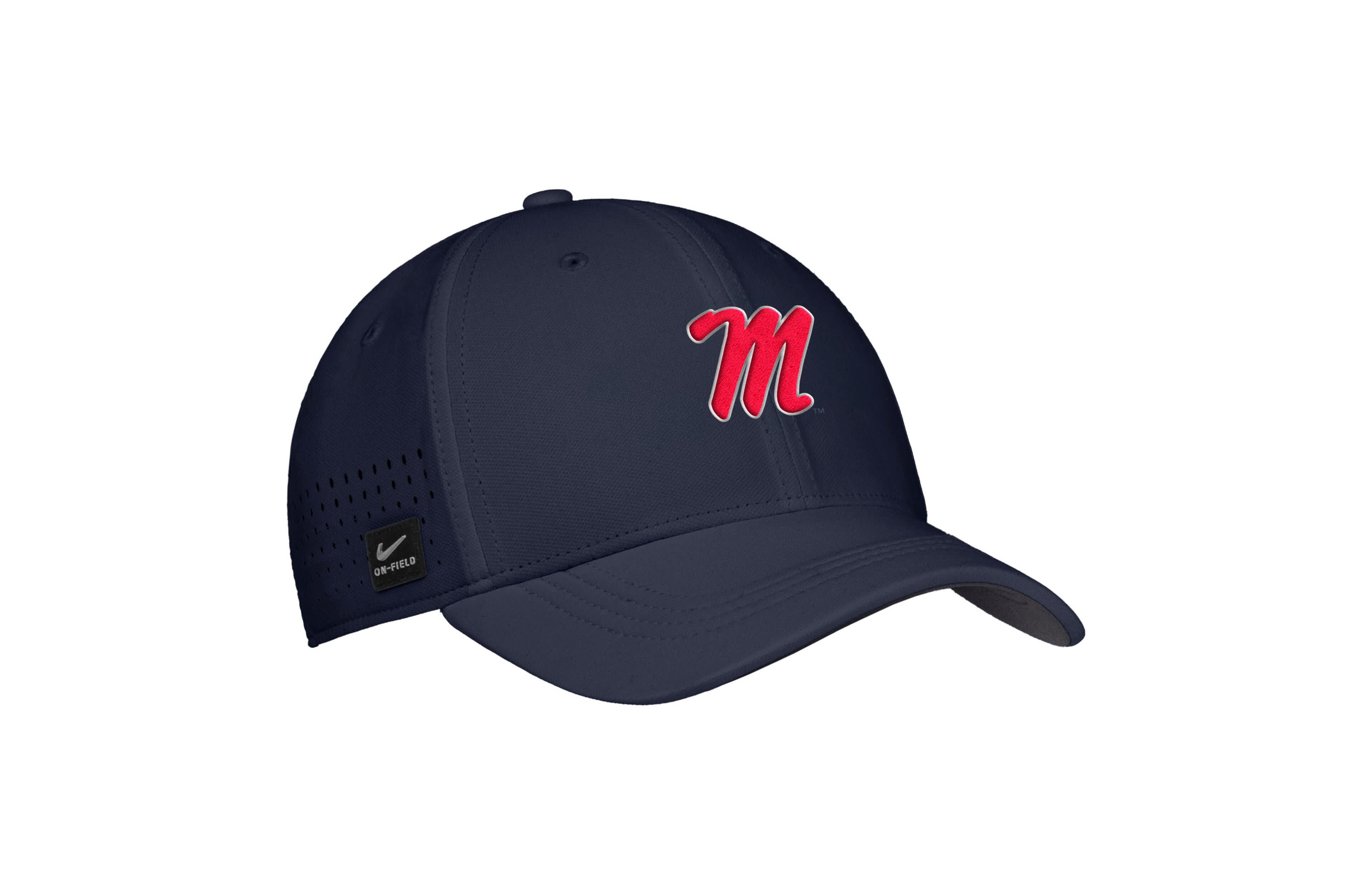 Nike Ole Miss Rebels 2025 On-Field Performance Flex Hat