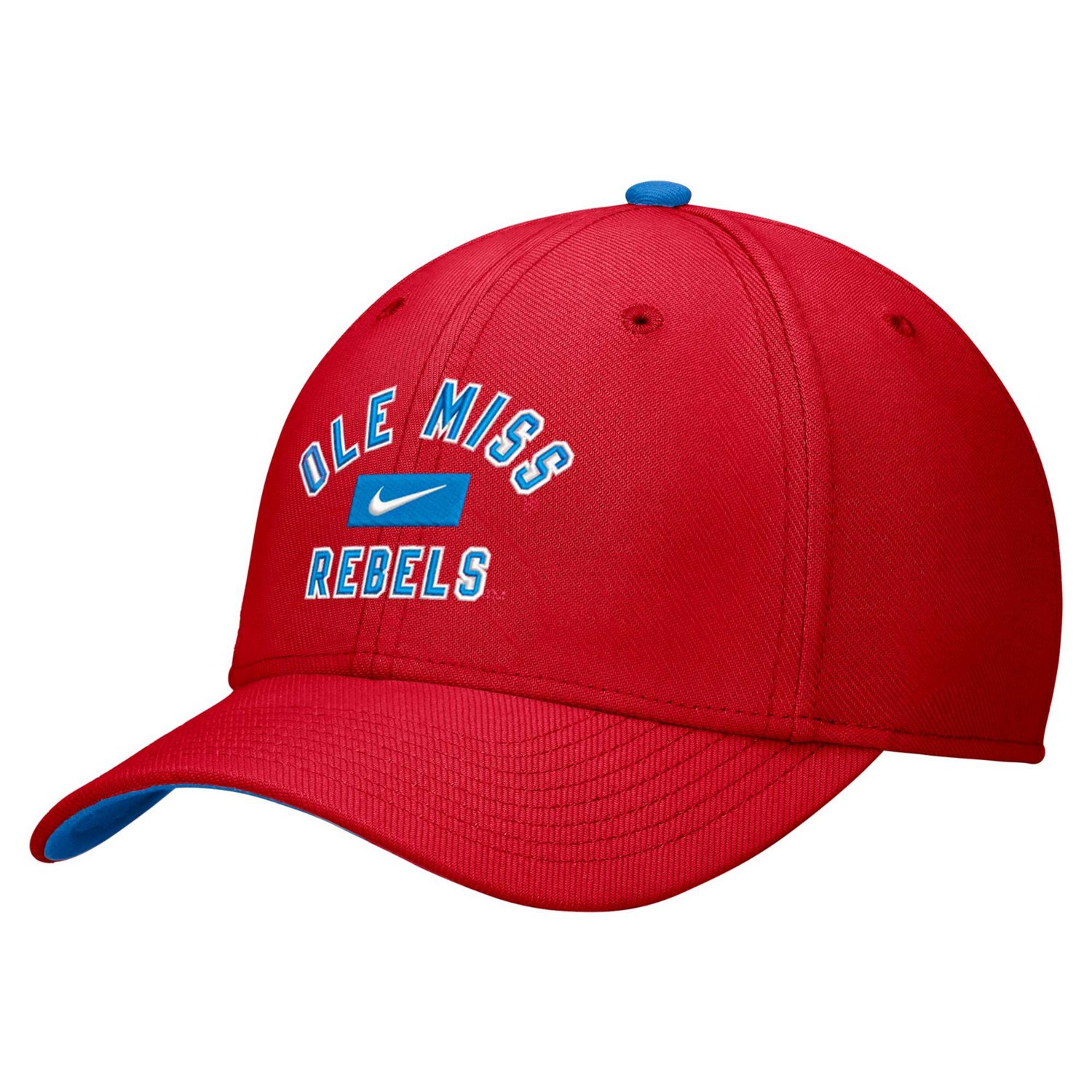 Nike Ole Miss Rebels Rise Flex Hat                                                                                               - view number 1