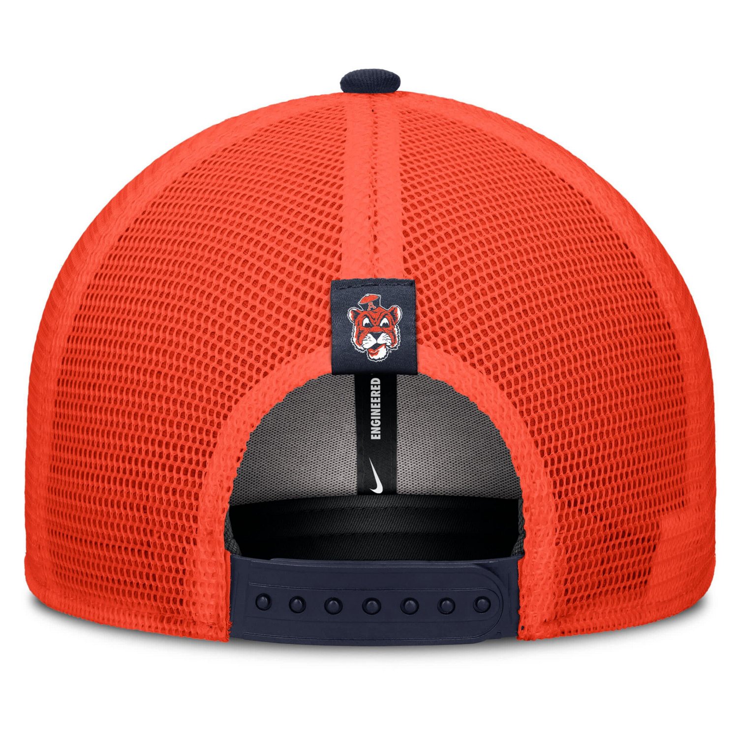 Nike White Auburn Tigers 2025 Sideline Campus Pro Local Snapback Hat