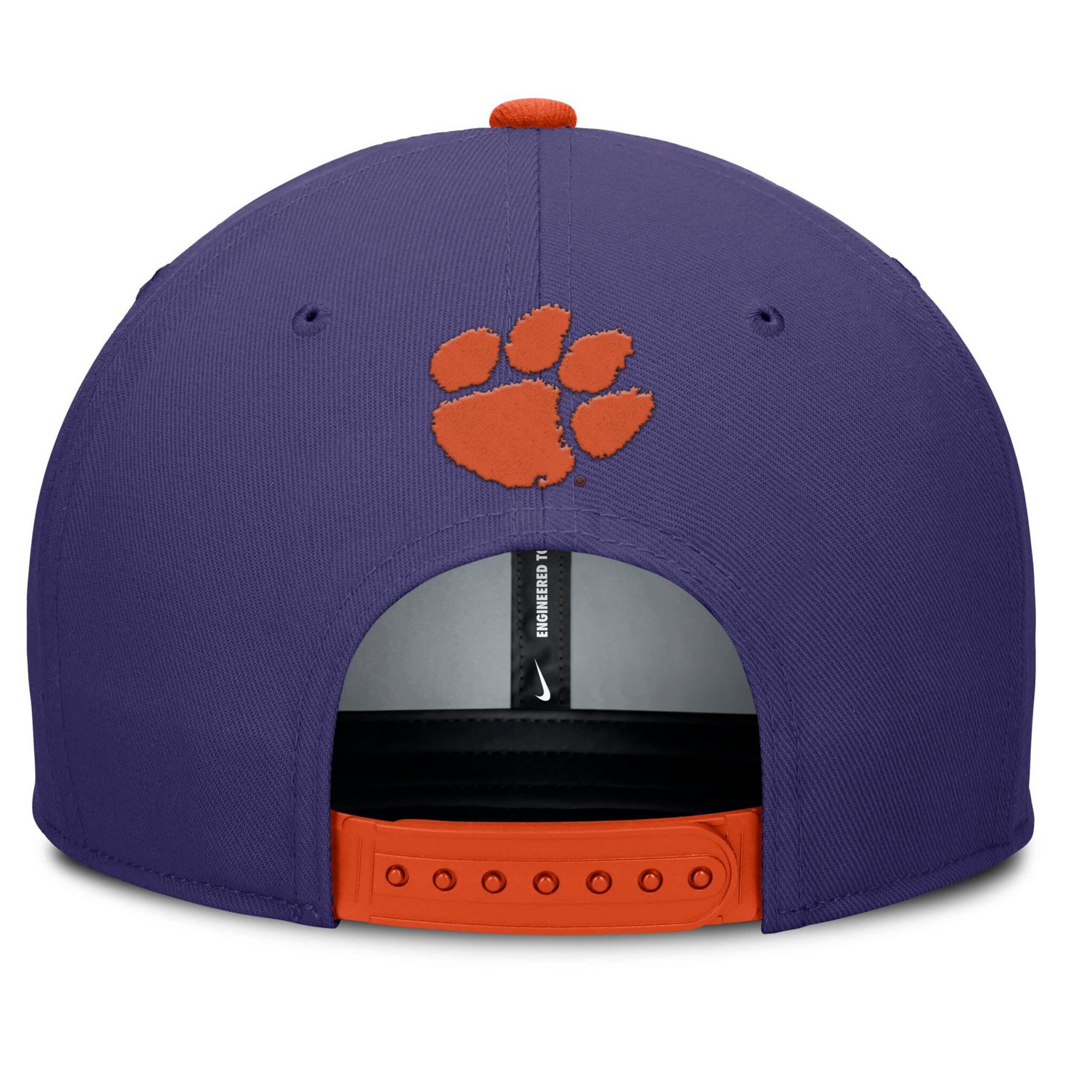 Nike Orange Clemson Tigers 2025 Sideline Campus Pro Local Snapback Hat