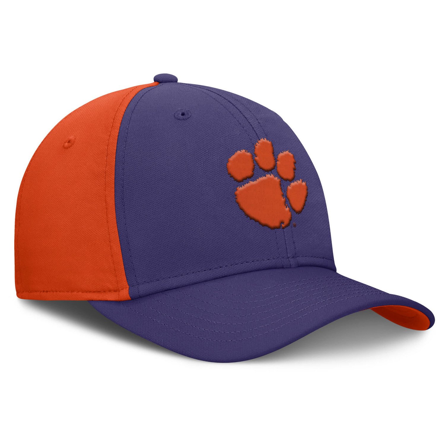 Nike Orange Clemson Tigers 2025 Sideline Rise Local Performance Flex Hat - view number 3
