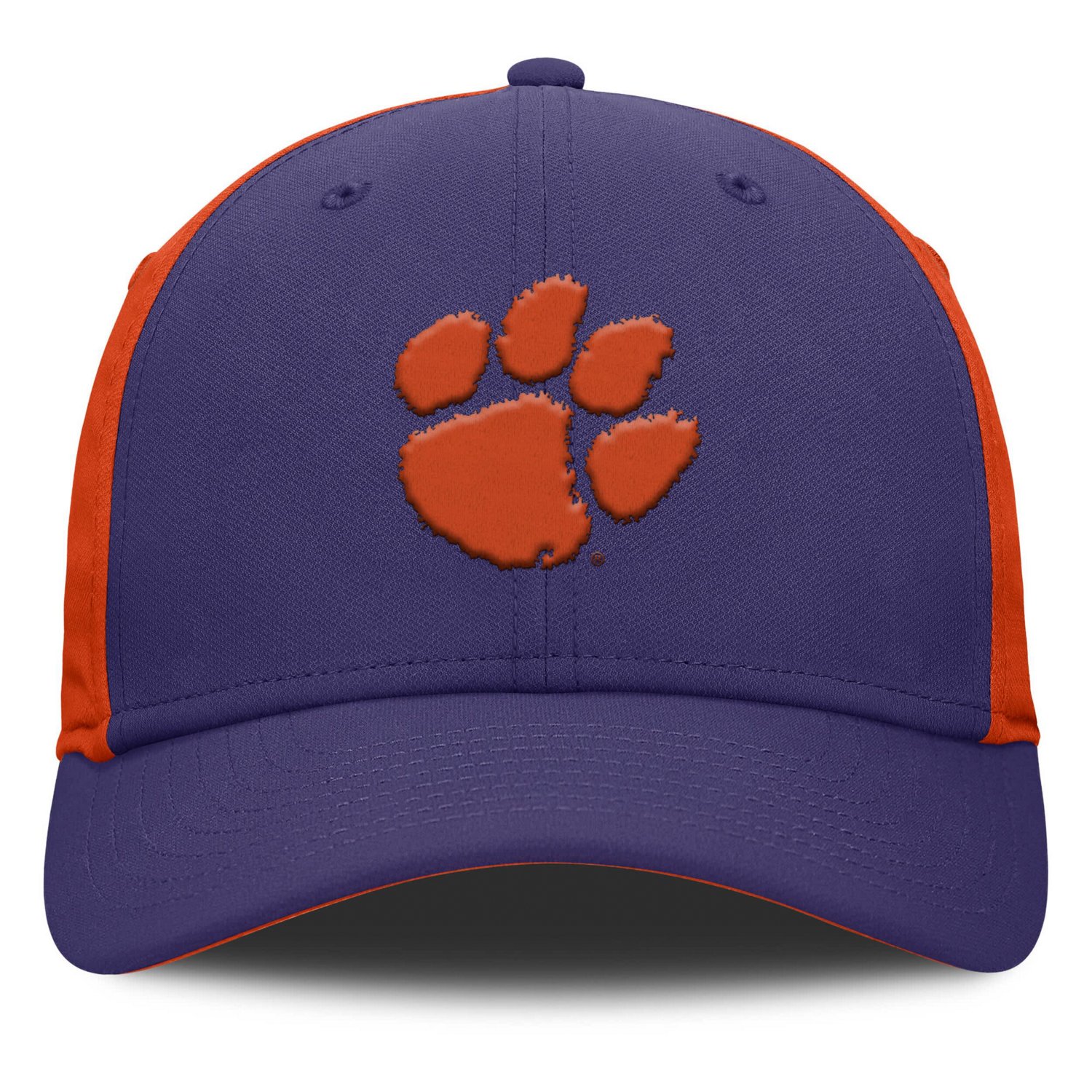 Nike Orange Clemson Tigers 2025 Sideline Rise Local Performance Flex Hat - view number 2