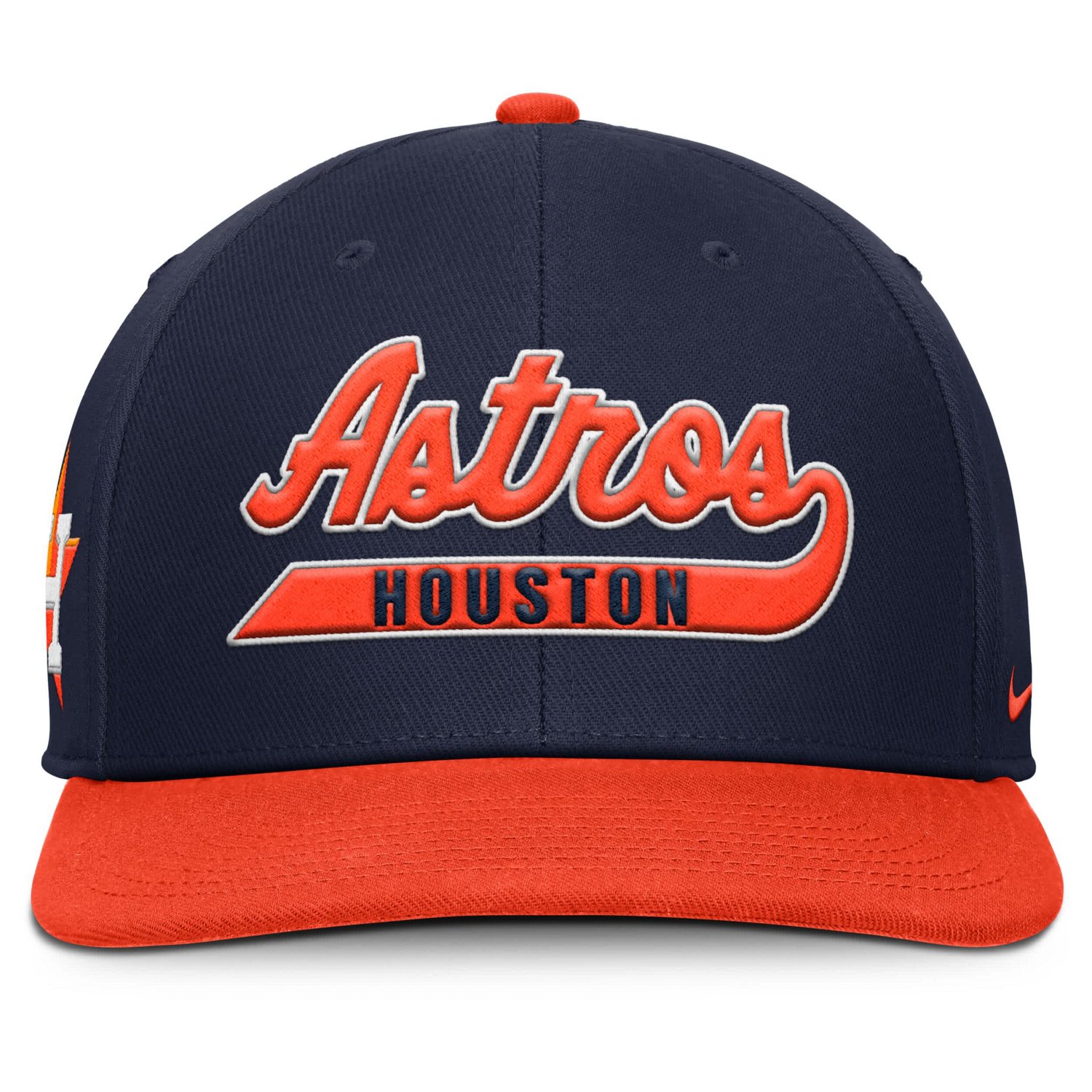 Nike Orange Houston Astros Pro Performance Snapback Hat                                                                          - view number 2