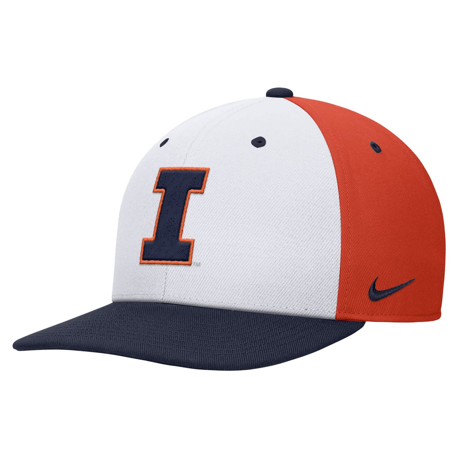 Nike Orange Illinois Fighting Illini Pro Performance Snapback Hat                                                                - view number 2