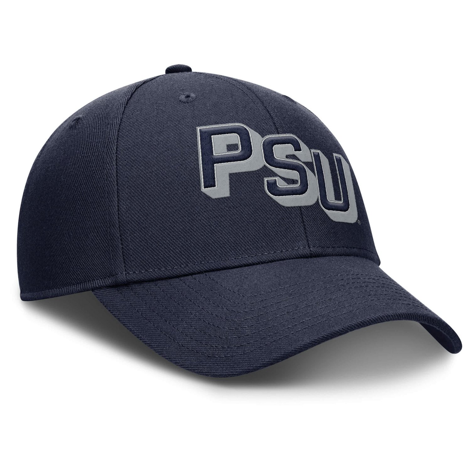 Nike Penn State Nittany Lions Slanted Primetime Rise Performance Adjustable Hat